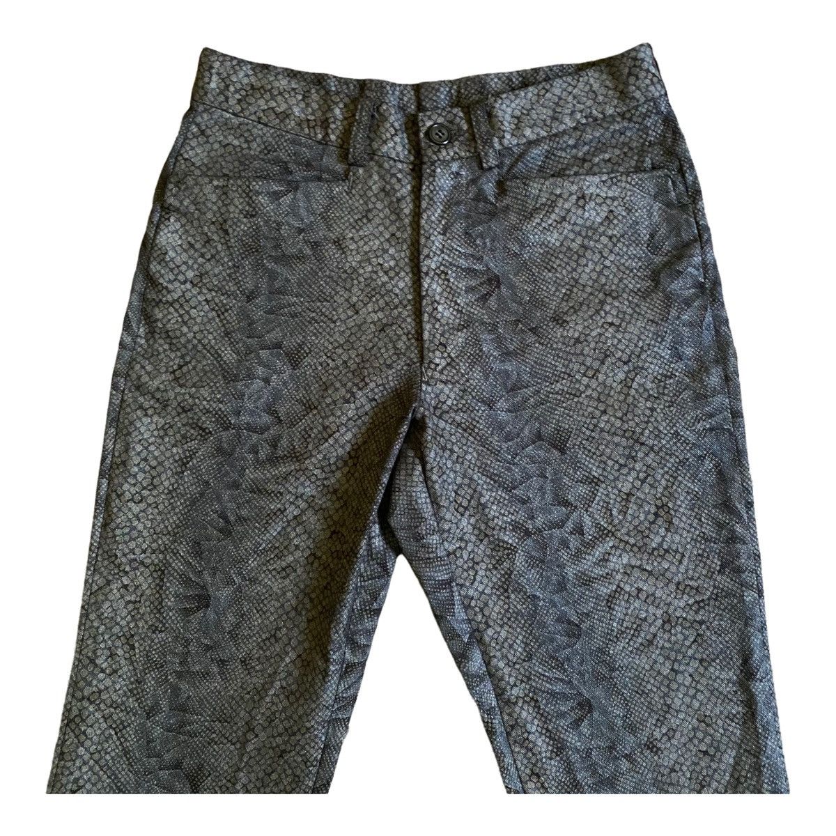 If Six Was Nine × Japanese Brand PAZZO SNAKE SKIN PRINT PANTS Size US 28 / EU 44 - 3 Thumbnail