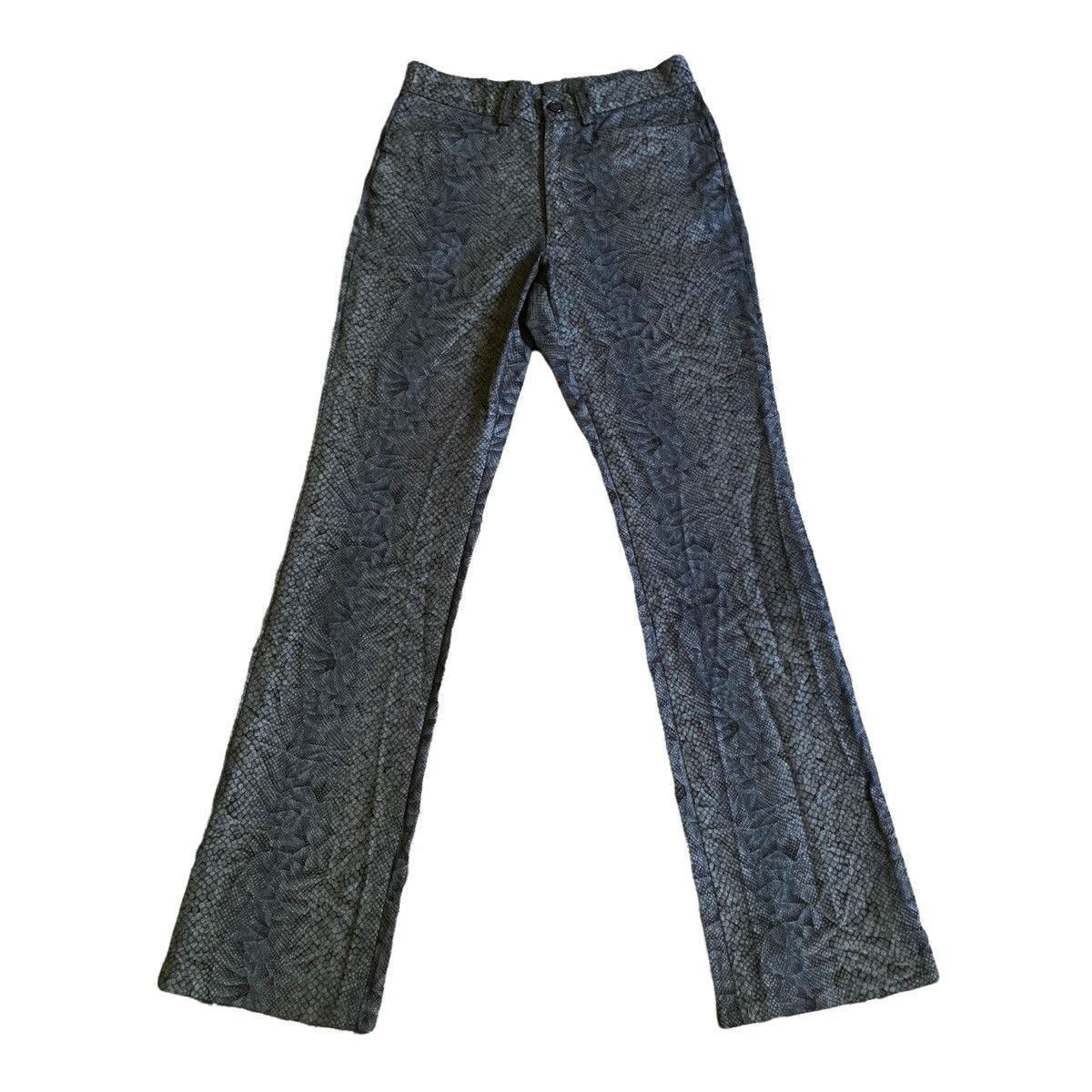 If Six Was Nine × Japanese Brand PAZZO SNAKE SKIN PRINT PANTS Size US 28 / EU 44 - 1 Thumbnail