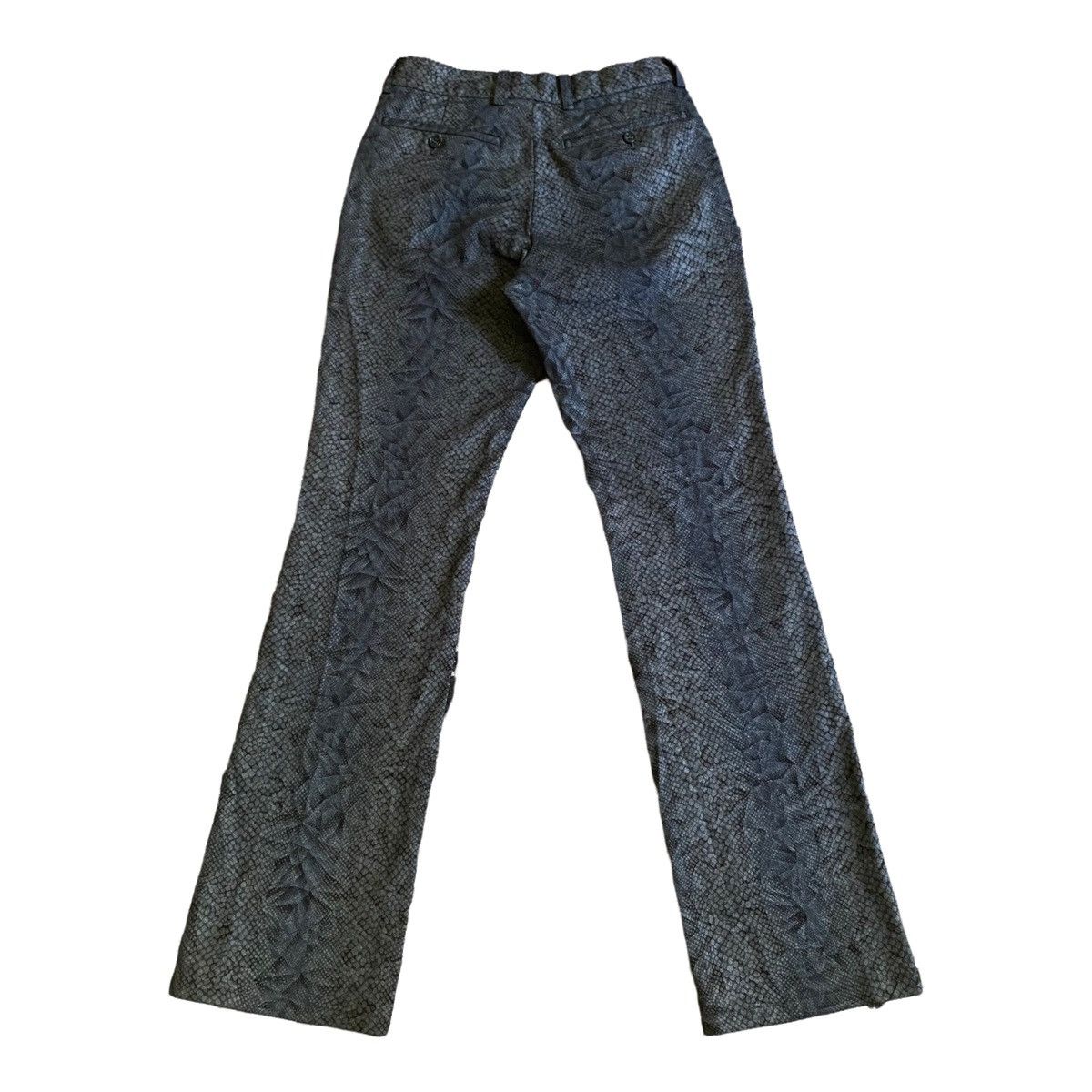 If Six Was Nine × Japanese Brand PAZZO SNAKE SKIN PRINT PANTS Size US 28 / EU 44 - 2 Thumbnail