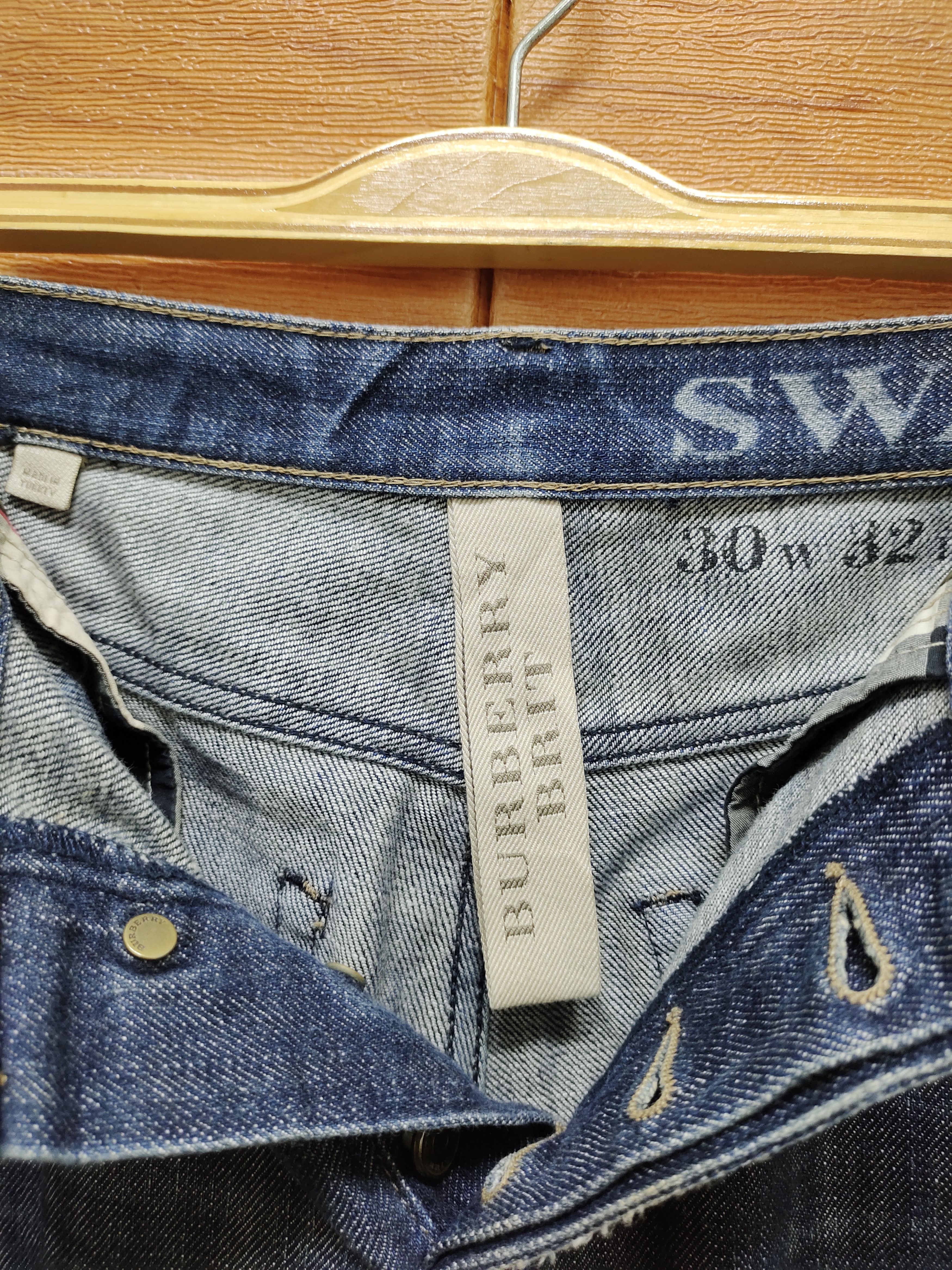 Burberry Burberry Brit Swaine Denim Jeans Size US 30 / EU 46 - 14 Thumbnail