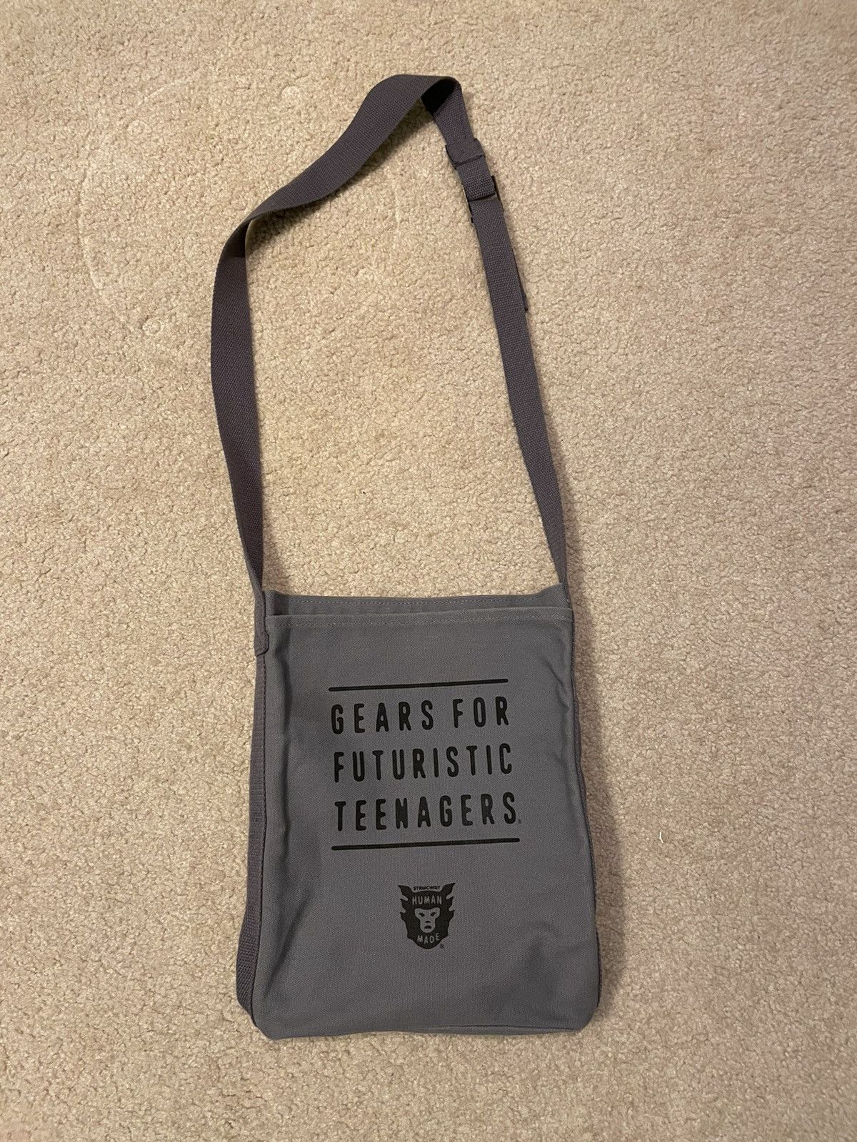 バッグ HUMAN MADE SMALL MESSENGER BAG Human Made - Military Pouch Small - Navy – Xhibition