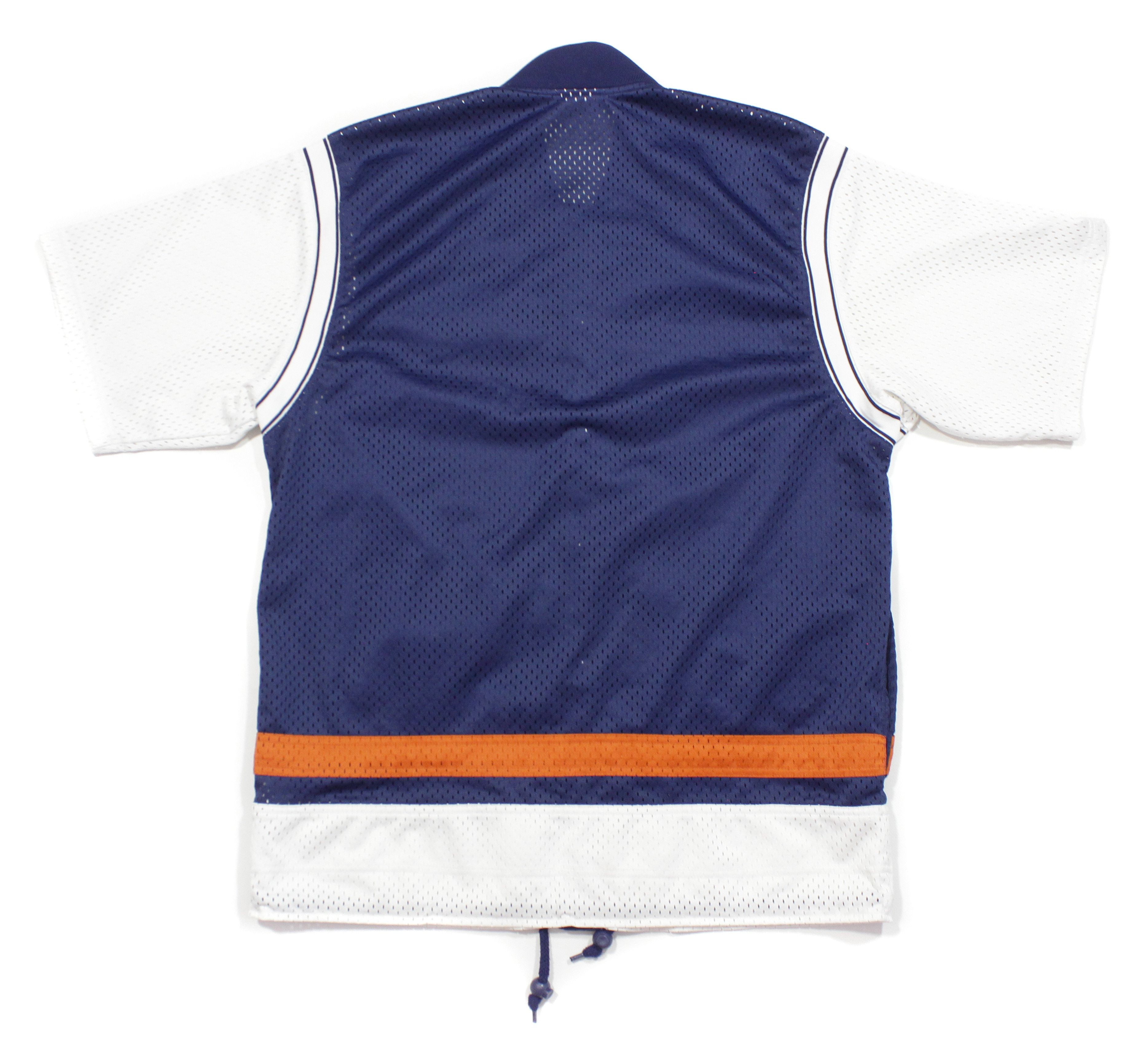 Nike 90S Swoosh Logo Mesh Basketball Jacket Size US L / EU 52-54 / 3 - 2 Thumbnail