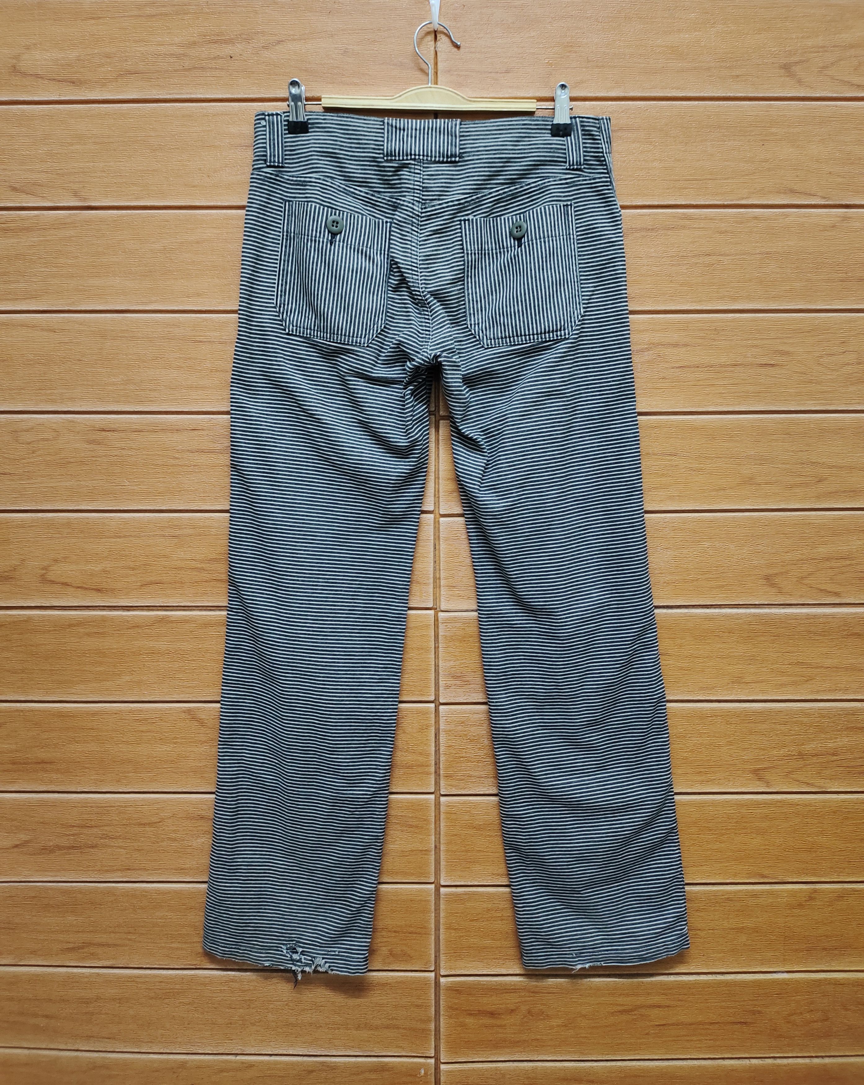 Hysteric Glamour × Undercover 🇯🇵 Johnbull Kojima Japan Hickory Denim Pants Inspired Usn Size US 31 - 3 Thumbnail