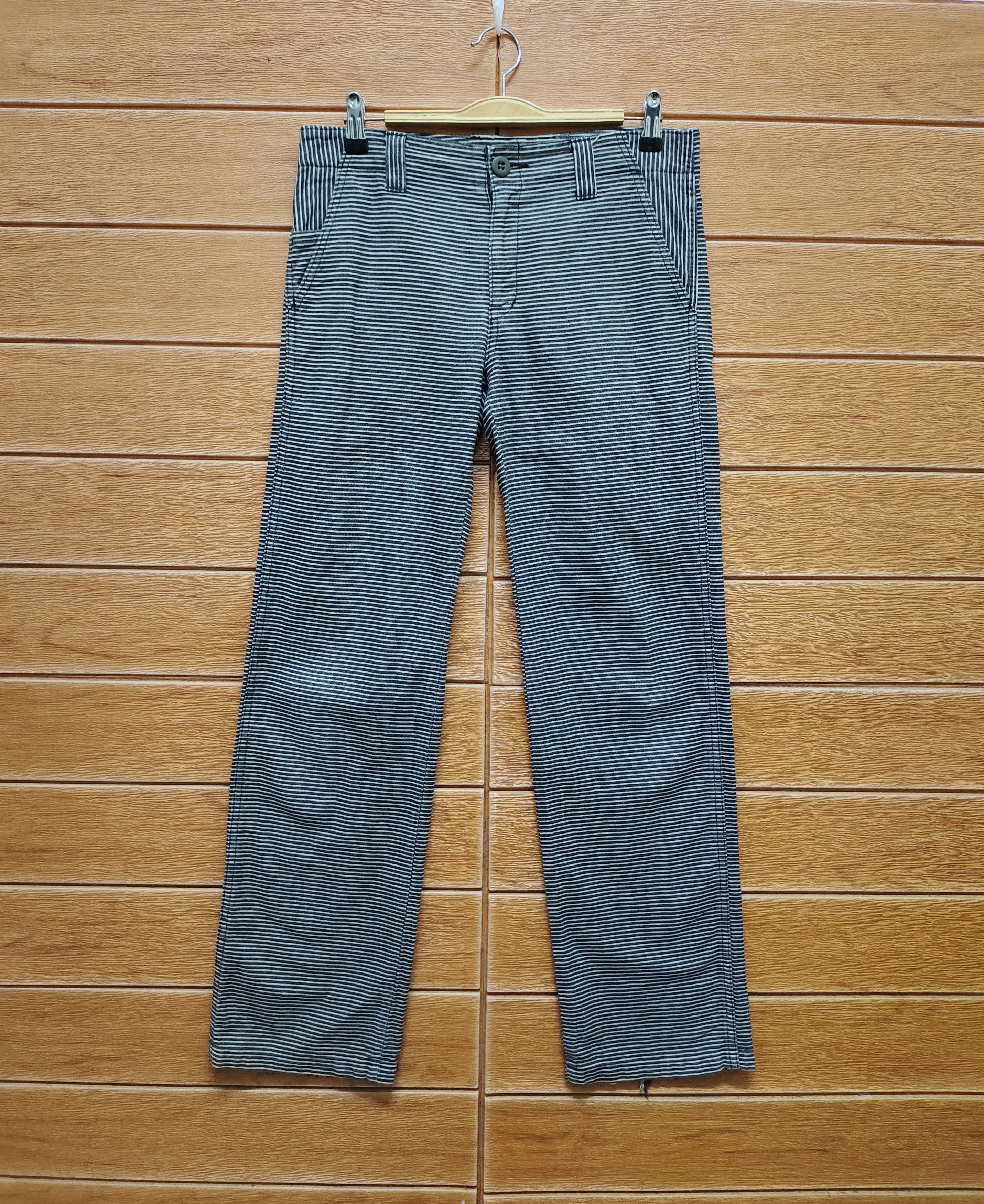 Hysteric Glamour × Undercover 🇯🇵 Johnbull Kojima Japan Hickory Denim Pants Inspired Usn Size US 31 - 2 Thumbnail