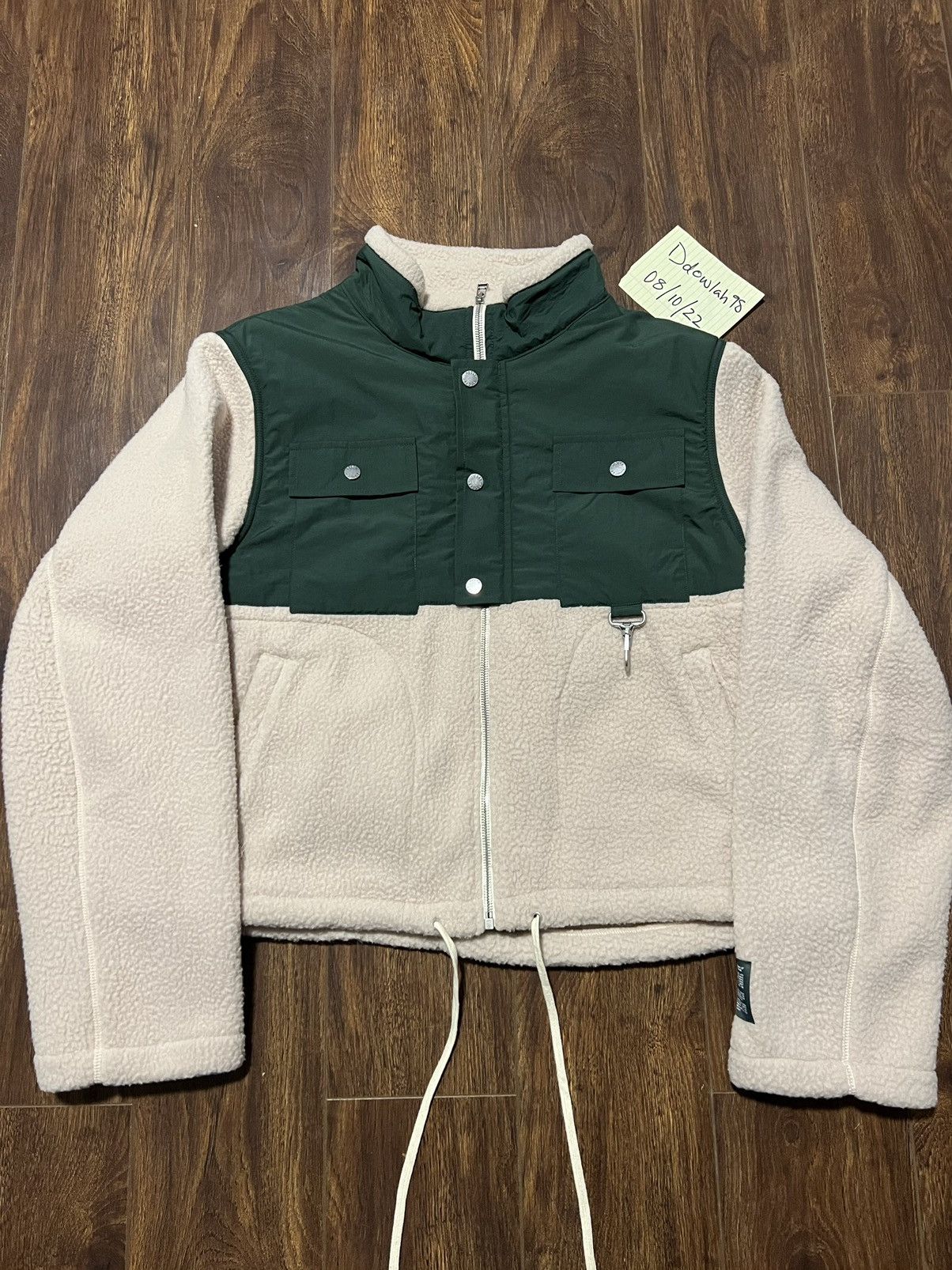 Reese Cooper Reese Cooper Sherpa Fleece in Cream Green Size US L / EU 52-54 / 3 - 2 Thumbnail