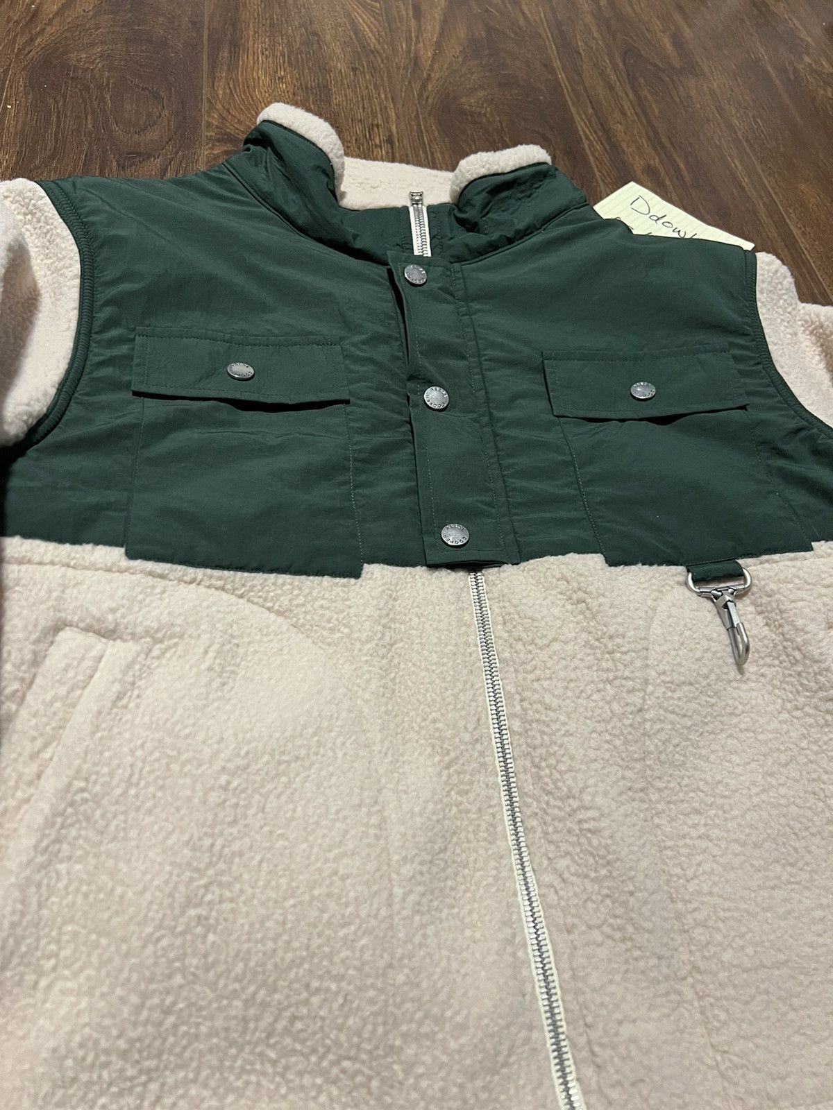 Reese Cooper Reese Cooper Sherpa Fleece in Cream Green Size US L / EU 52-54 / 3 - 3 Thumbnail