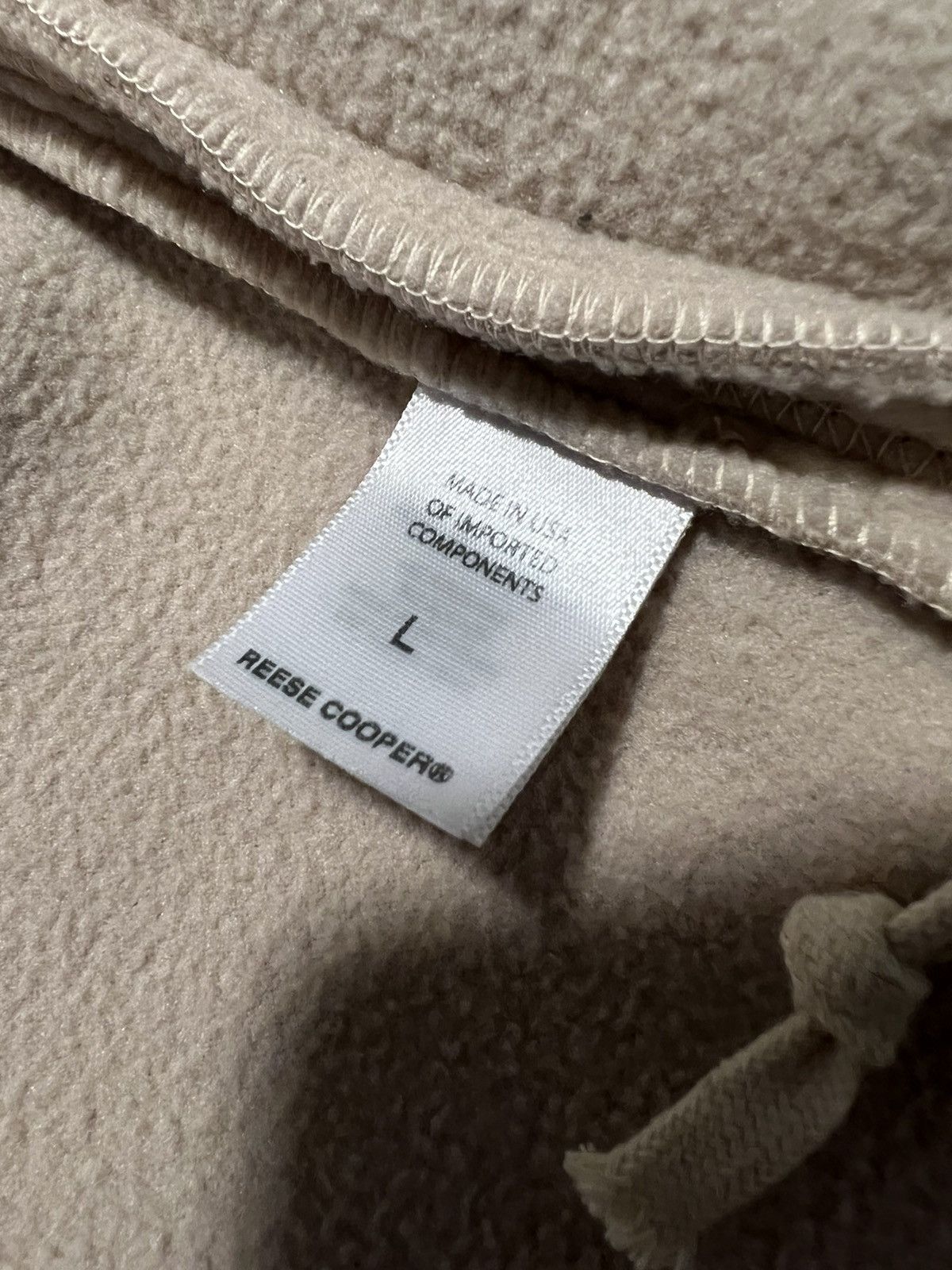Reese Cooper Reese Cooper Sherpa Fleece in Cream Green Size US L / EU 52-54 / 3 - 7 Thumbnail
