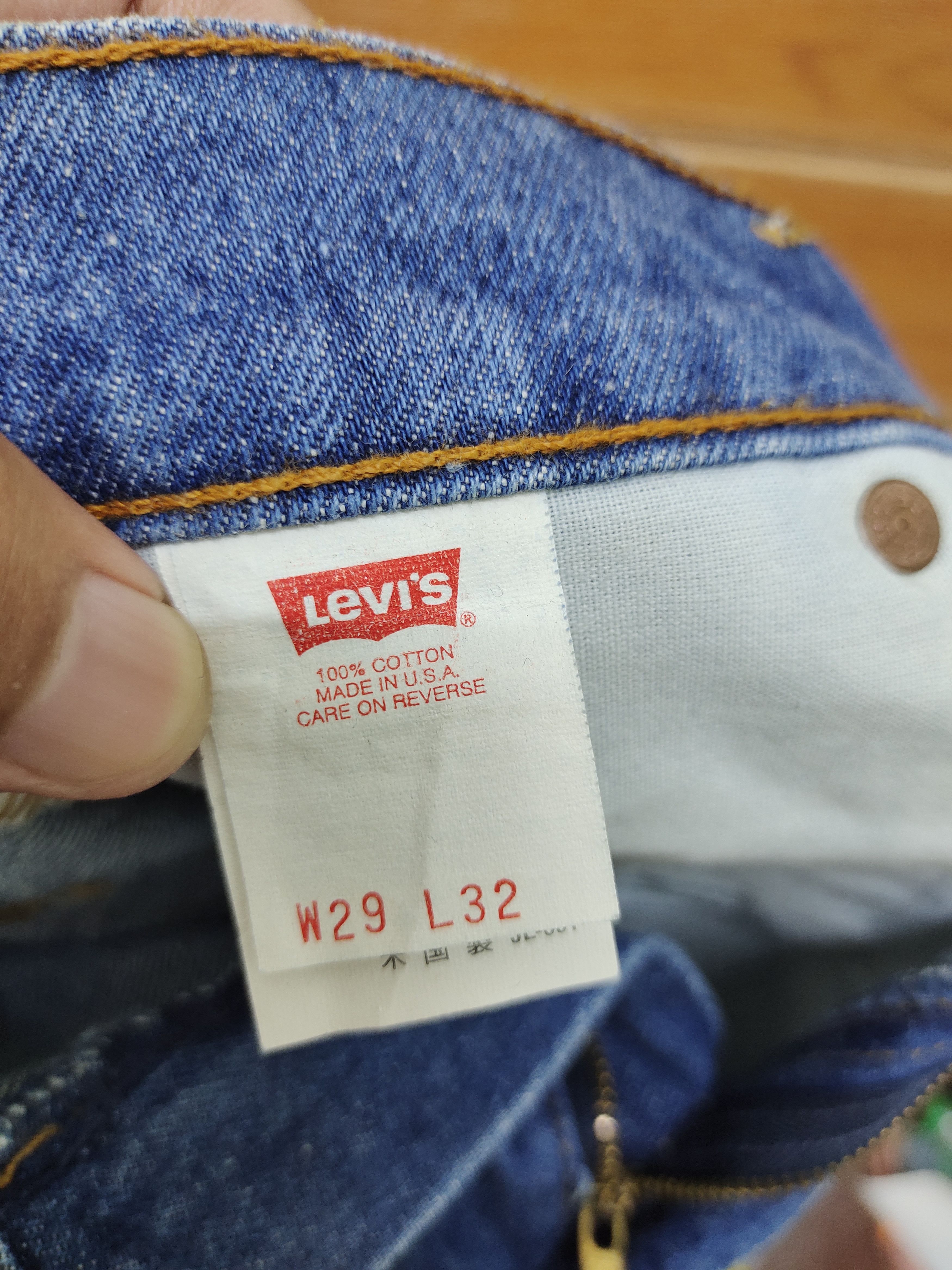 Levi's Vintage 1995 Levi's 610 Made In Usa Denim Jeans Size US 29 - 14 Thumbnail