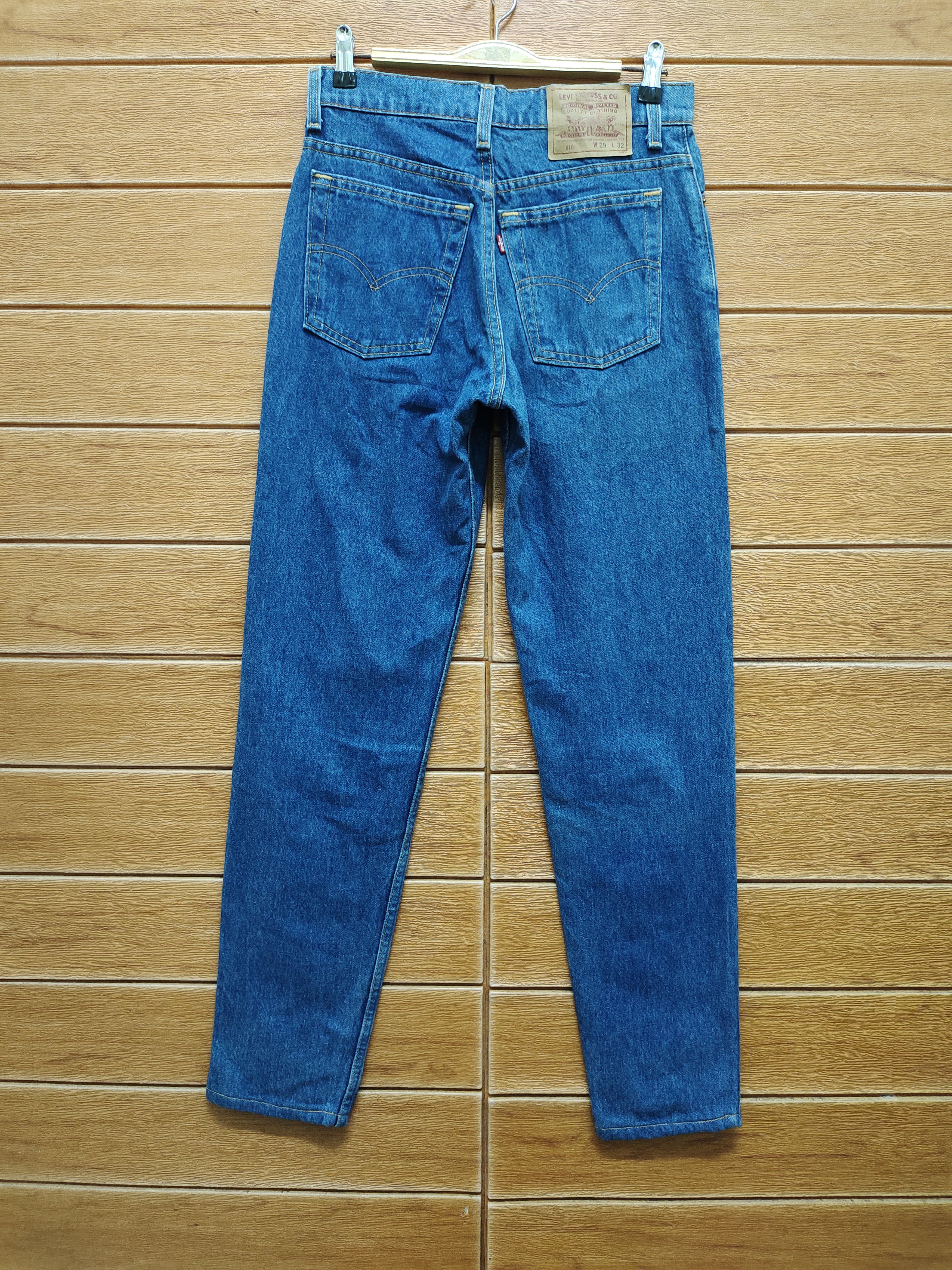Levi's Vintage 1995 Levi's 610 Made In Usa Denim Jeans Size US 29 - 6 Thumbnail