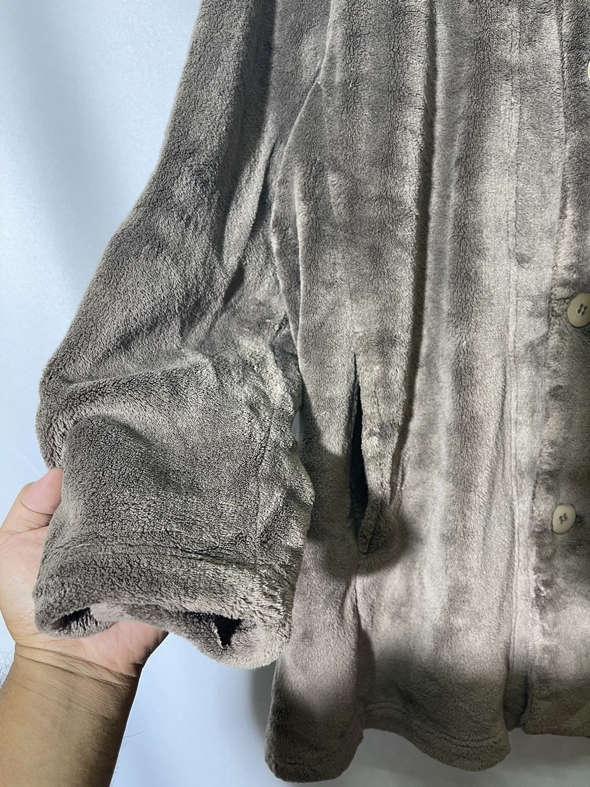 Yohji Yamamoto Y’S FOR LIVING BY YOHJI YAMAMOTO FLEECE JACKET Size US L / EU 52-54 / 3 - 5 Thumbnail