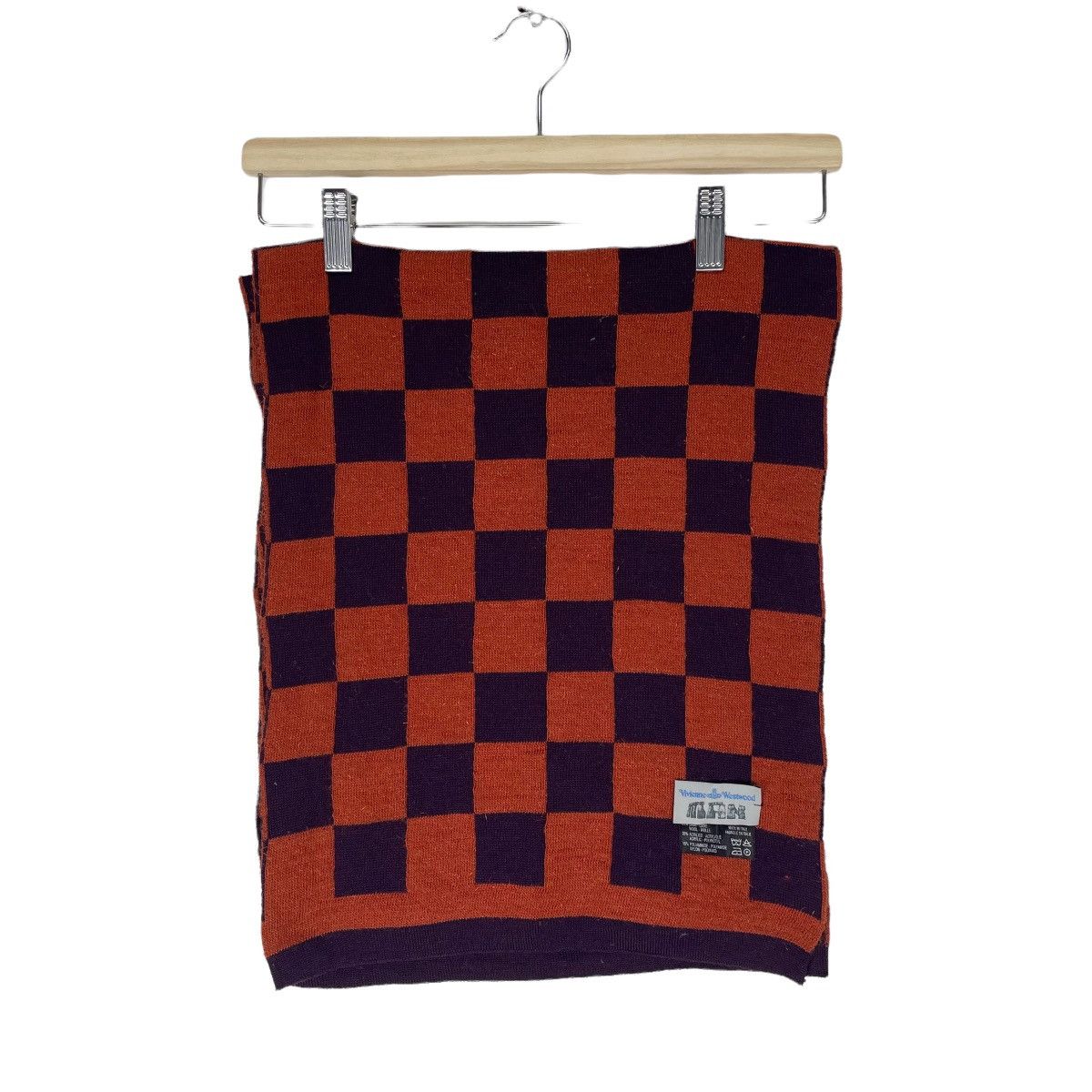 Vivienne Westwood 🌟VIVIENNE WESTWOOD MAN CHECKED SCARF Size ONE SIZE - 3 Thumbnail
