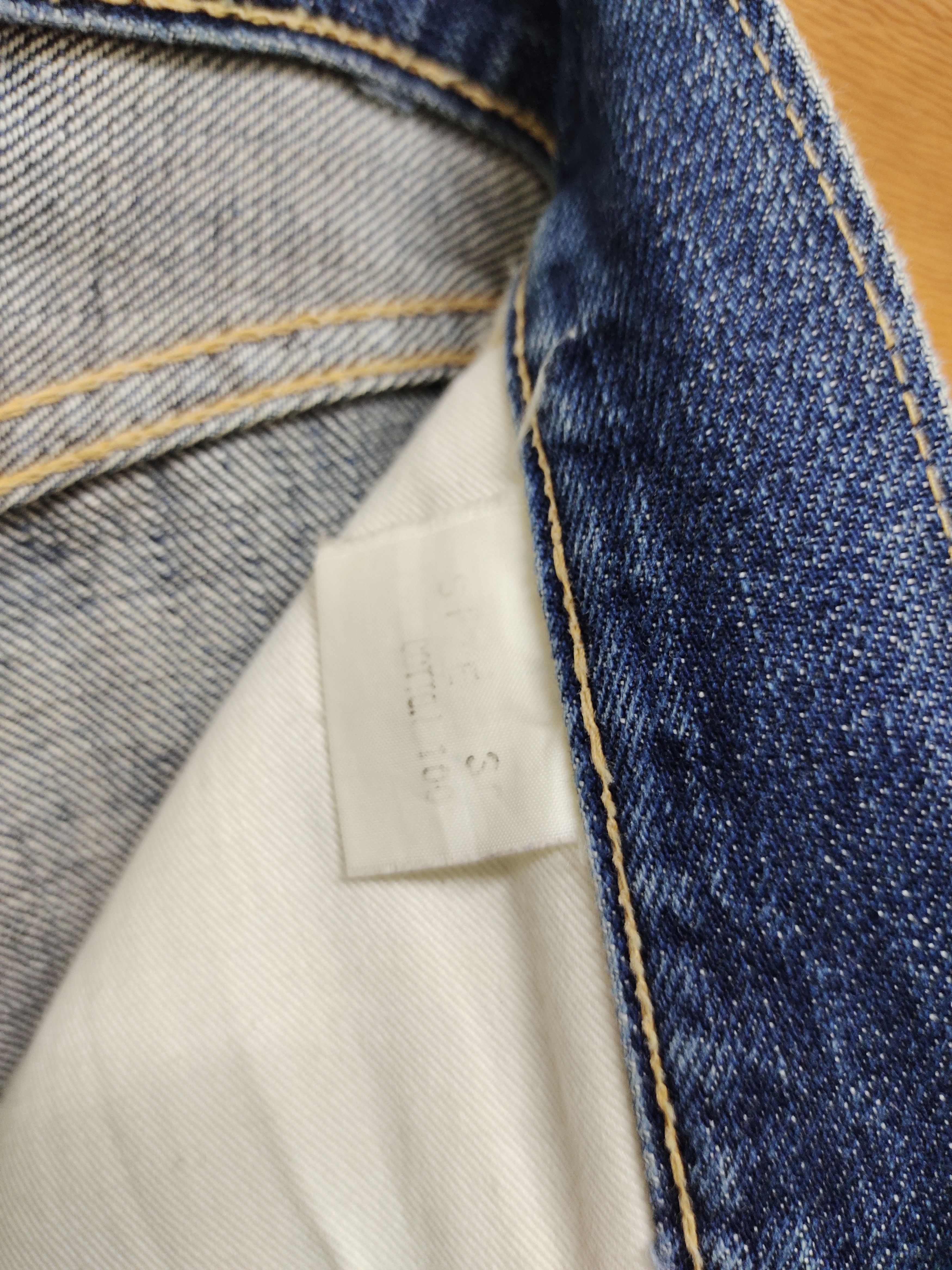 Full Count & Co. Vintage 90s Fullcount Distressed Selvedge Denim Size US 30 / EU 46 - 18 Thumbnail