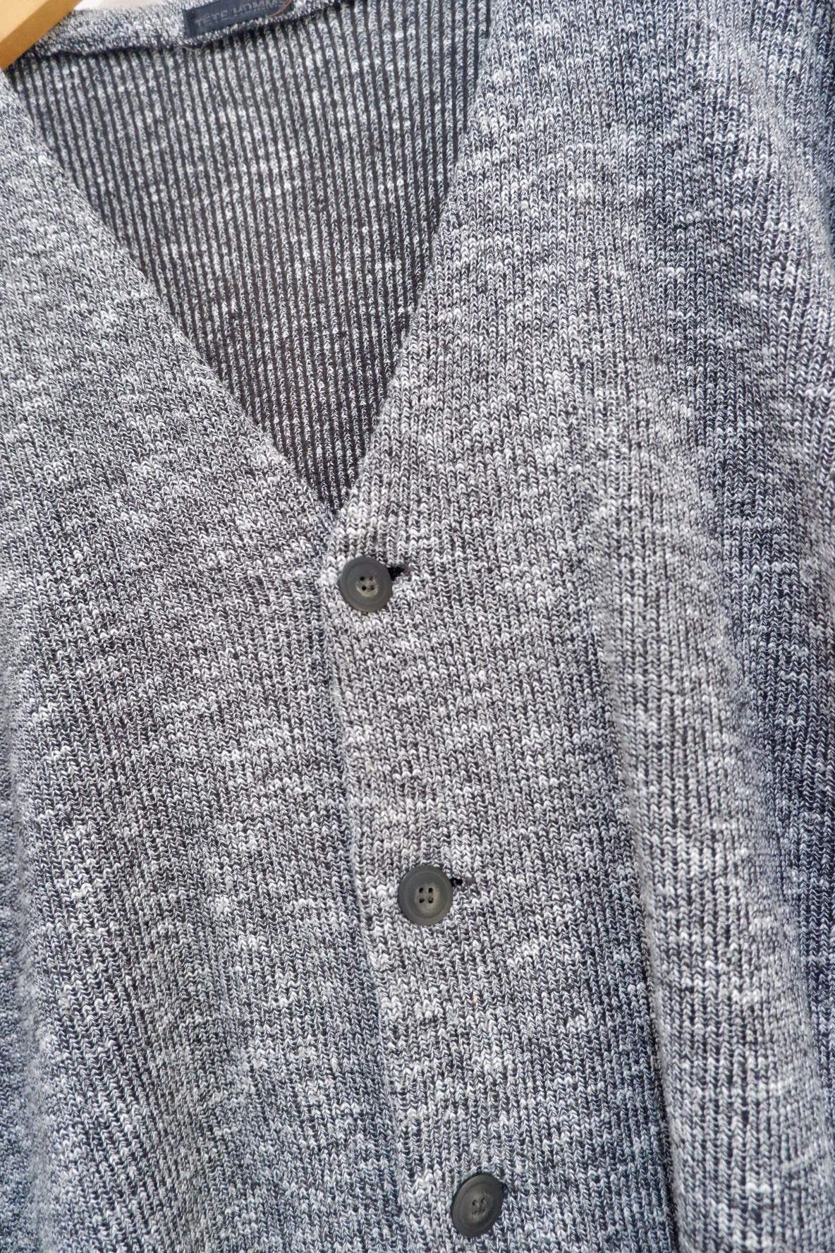 Issey Miyake Tete Homme Cardigan Size US L / EU 52-54 / 3 - 3 Thumbnail