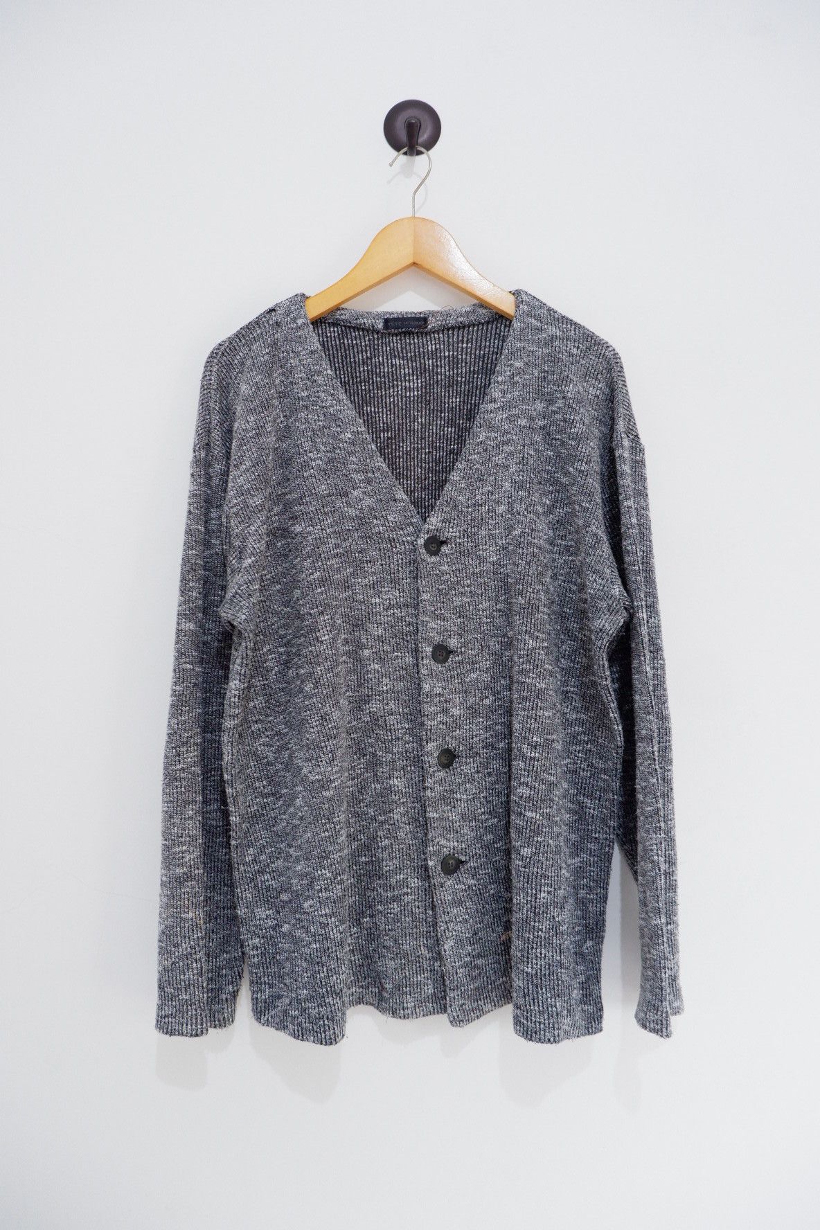 Issey Miyake Tete Homme Cardigan Size US L / EU 52-54 / 3 - 1 Thumbnail