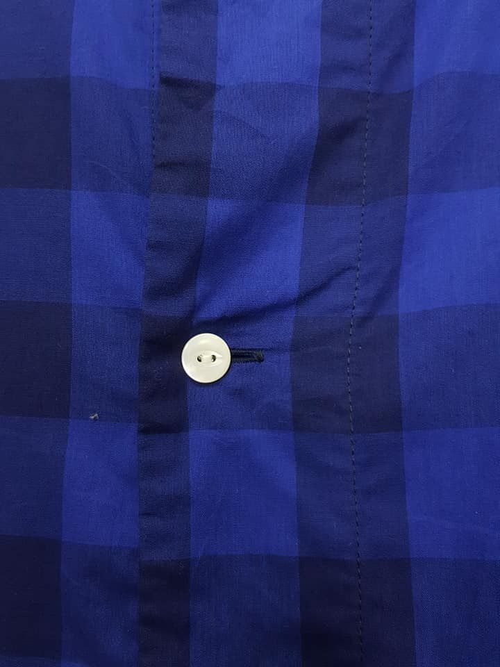Needles NEEDLES Plaid Cat Eye Button Up Japan Lightweight Shirt Size US M / EU 48-50 / 2 - 12 Thumbnail