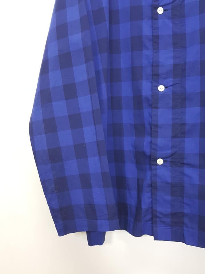 Needles NEEDLES Plaid Cat Eye Button Up Japan Lightweight Shirt Size US M / EU 48-50 / 2 - 8 Thumbnail