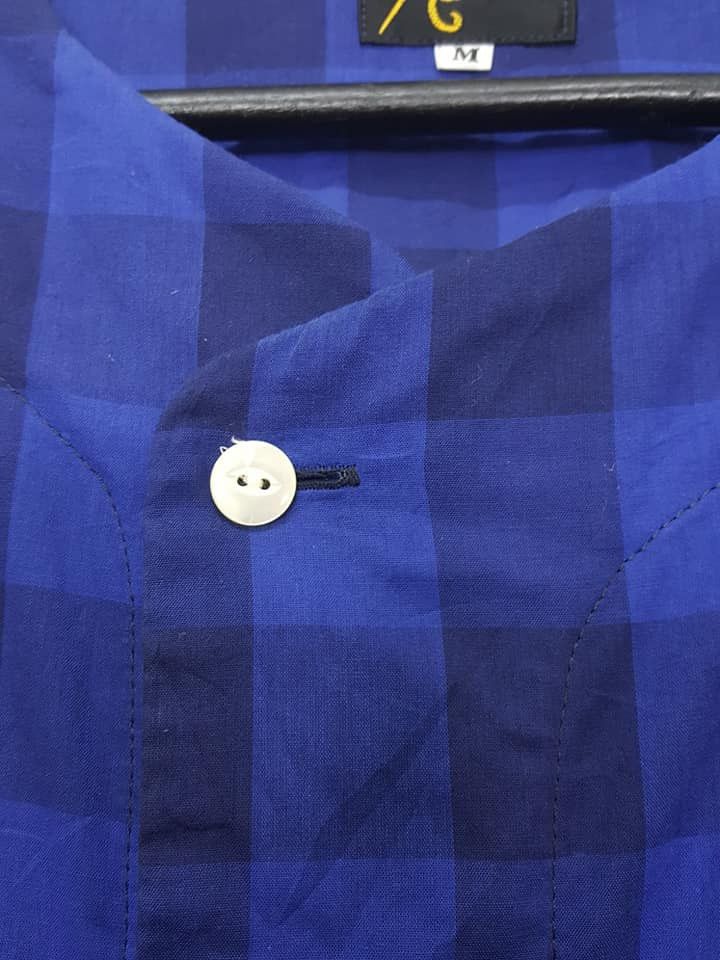 Needles NEEDLES Plaid Cat Eye Button Up Japan Lightweight Shirt Size US M / EU 48-50 / 2 - 6 Thumbnail
