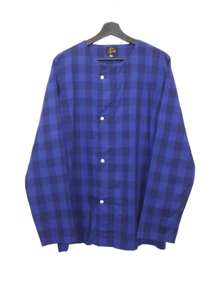 Needles NEEDLES Plaid Cat Eye Button Up Japan Lightweight Shirt Size US M / EU 48-50 / 2 - 1 Thumbnail