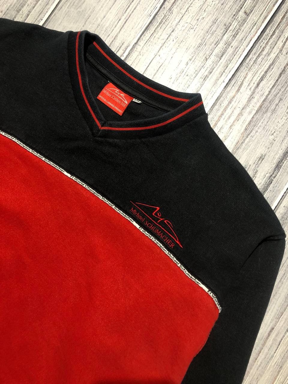 Ferrari Vintage Ferrari Racing F1 Michael Schumacher 90s Sweatshirt Size US XXL / EU 58 / 5 - 1 Thumbnail