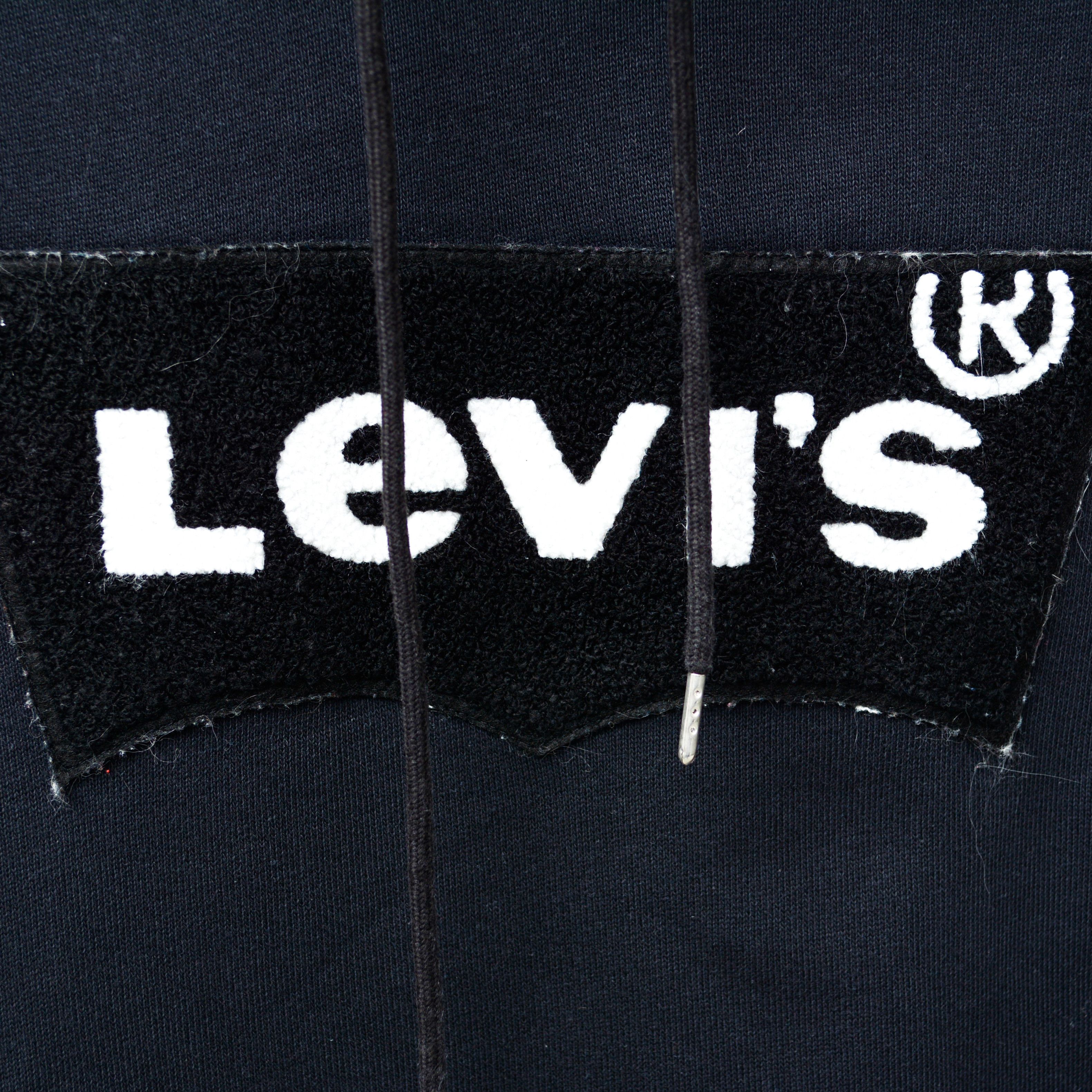 Levi's Hoodie Sweatshirt Jumper Pullover Hooded Logo Black Casual Size US M / EU 48-50 / 2 - 2 Thumbnail