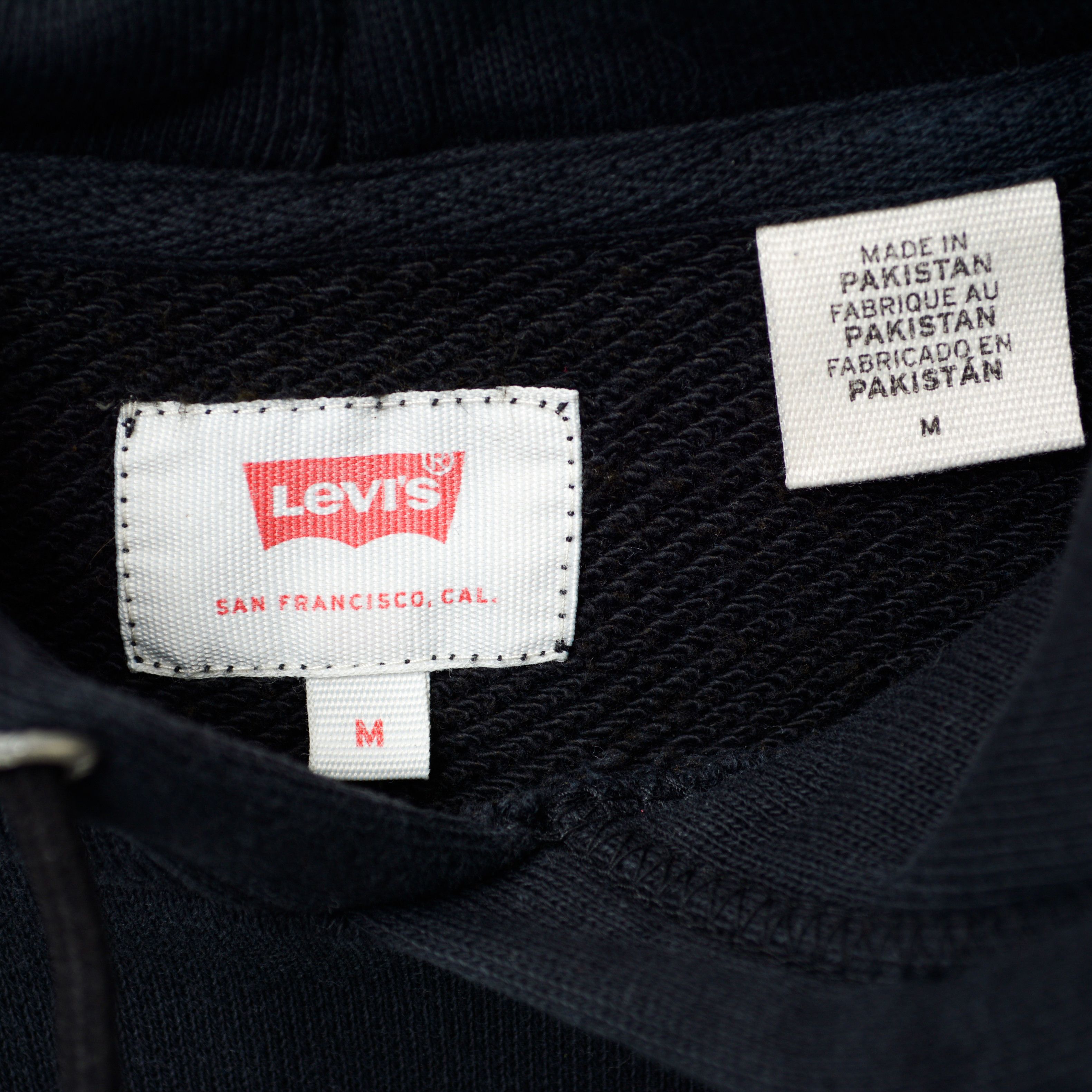 Levi's Hoodie Sweatshirt Jumper Pullover Hooded Logo Black Casual Size US M / EU 48-50 / 2 - 3 Thumbnail