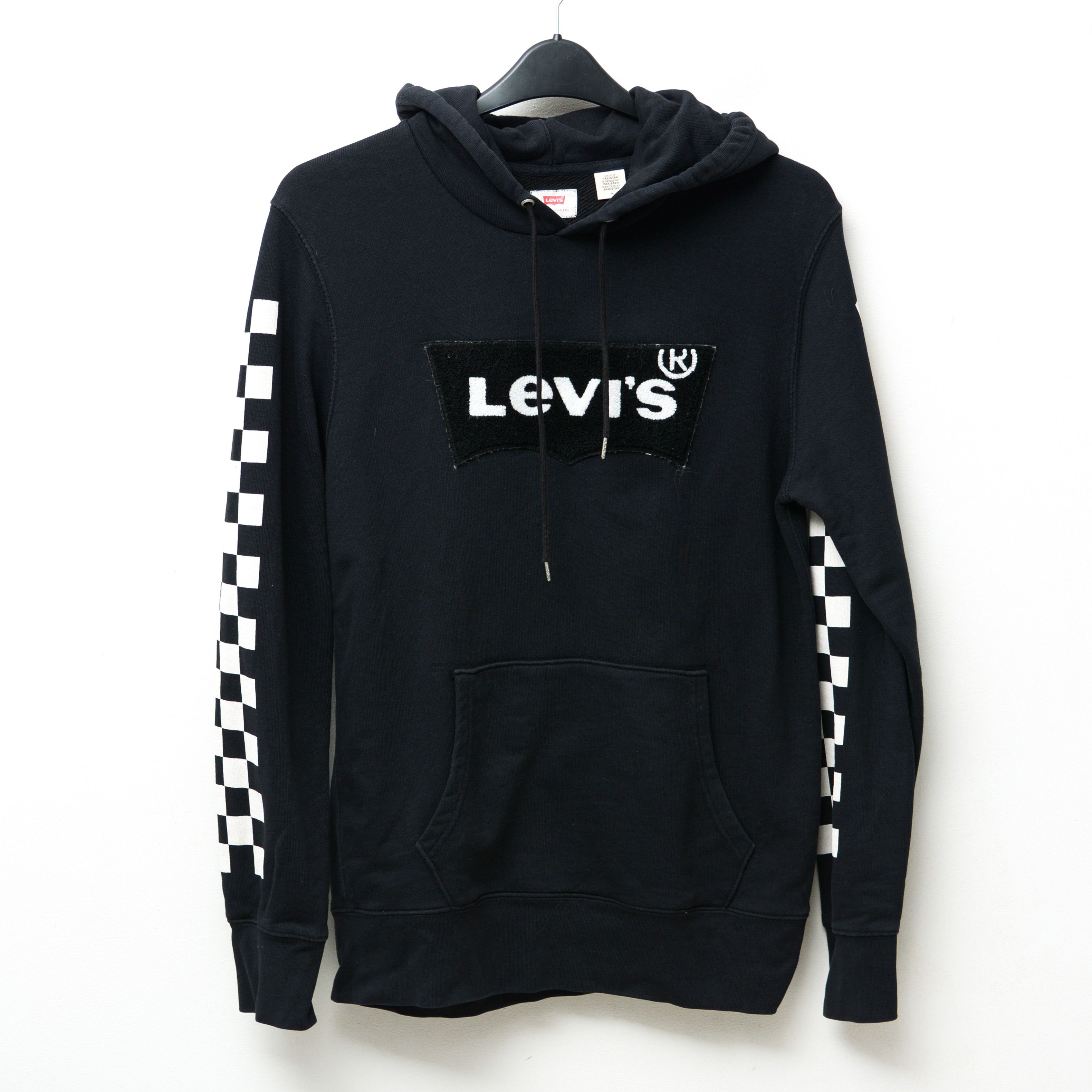 Levi's Hoodie Sweatshirt Jumper Pullover Hooded Logo Black Casual Size US M / EU 48-50 / 2 - 1 Thumbnail