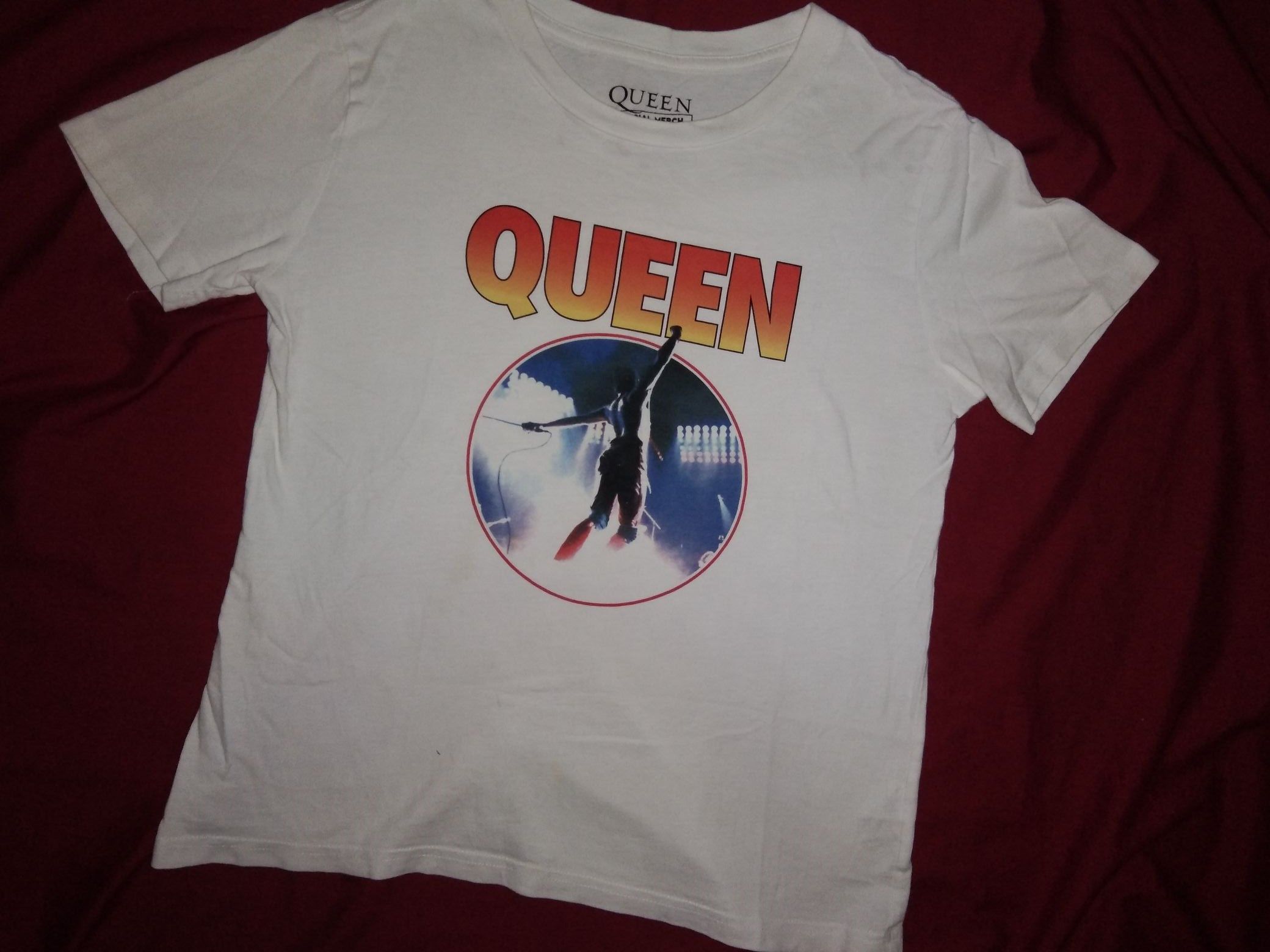 Japanese Brand GU Japan x Queen Freddie Mercury tshirt girl women rock band Size M / US 6-8 / IT 42-44 - 2 Thumbnail