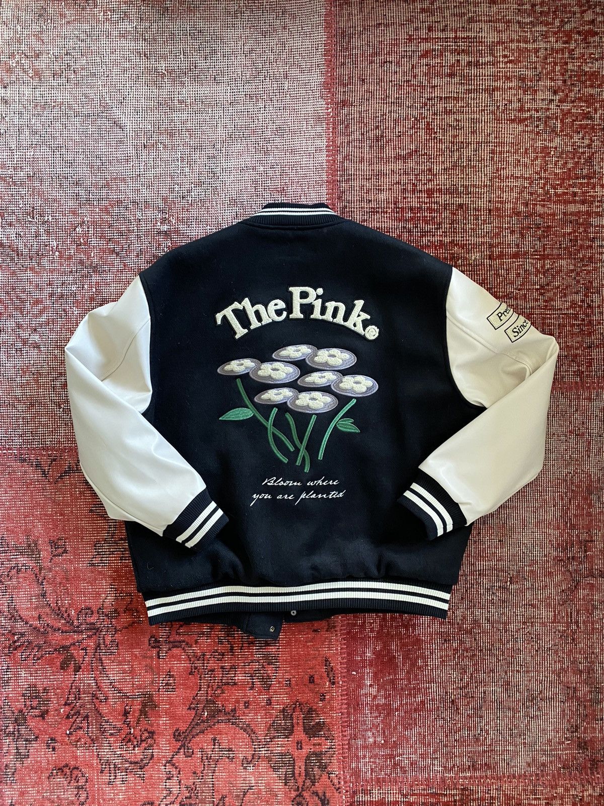 Vandy The Pink Vandy the pink varsity jacket black size L | Grailed