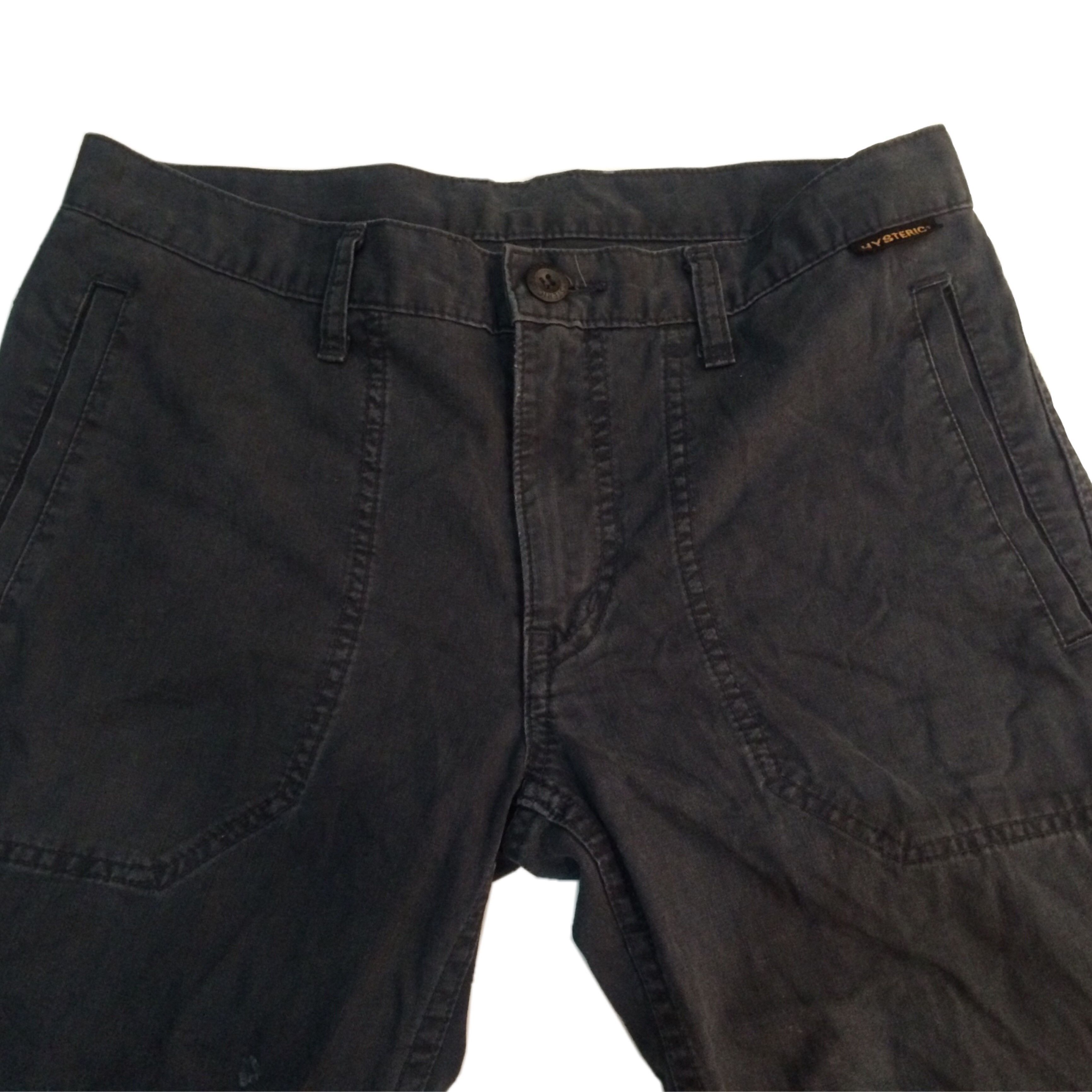 14th Addiction × Hysteric Glamour × Le Grande Bleu (L.G.B.) HYSTERIC GLAMOUR Japan Flare Cargo Military Pants Designer Size US 28 / EU 44 - 2 Thumbnail