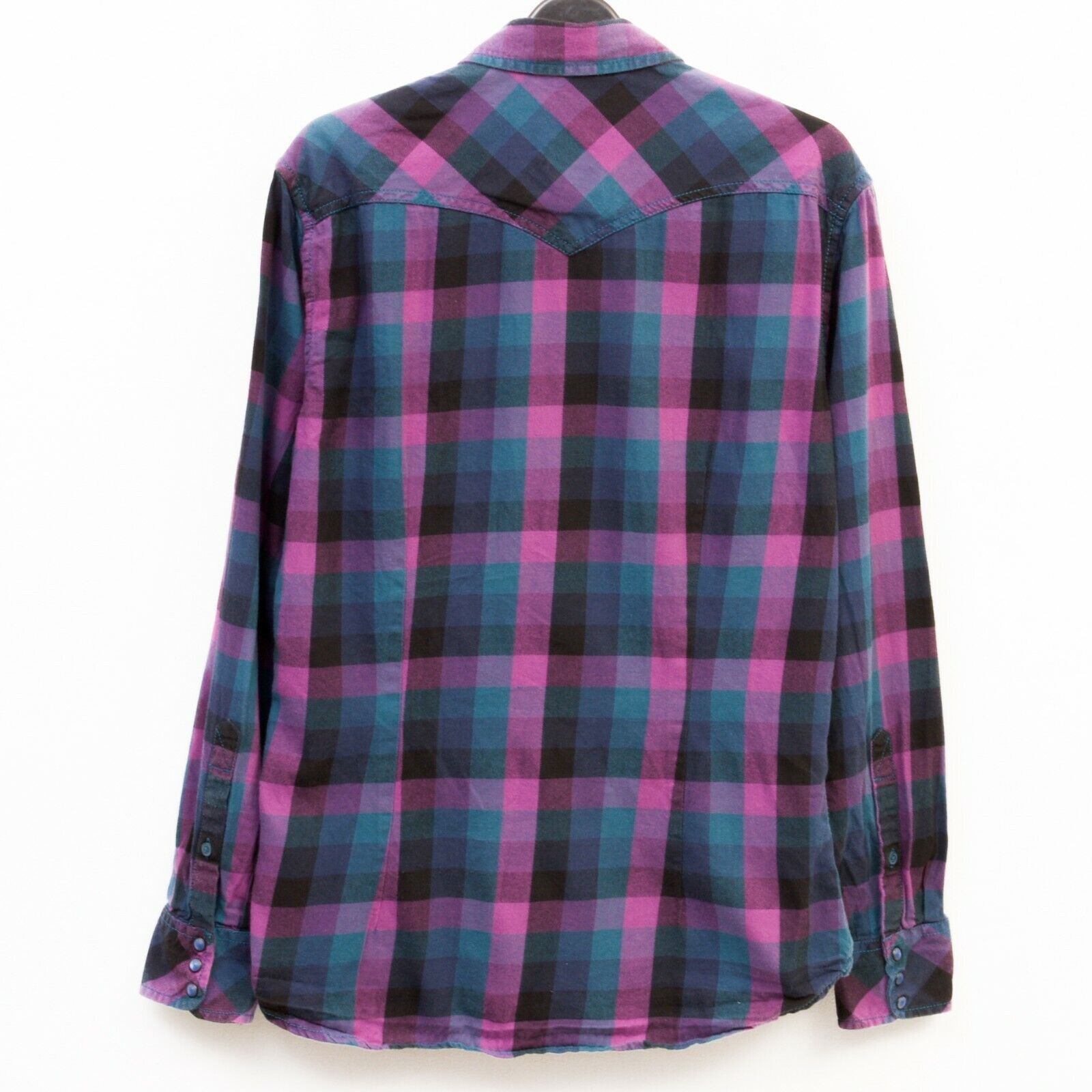 Diesel Shirt Regular Fit UK 12 Casual US 8 Plaid Formal Check Size M / US 6-8 / IT 42-44 - 7 Thumbnail