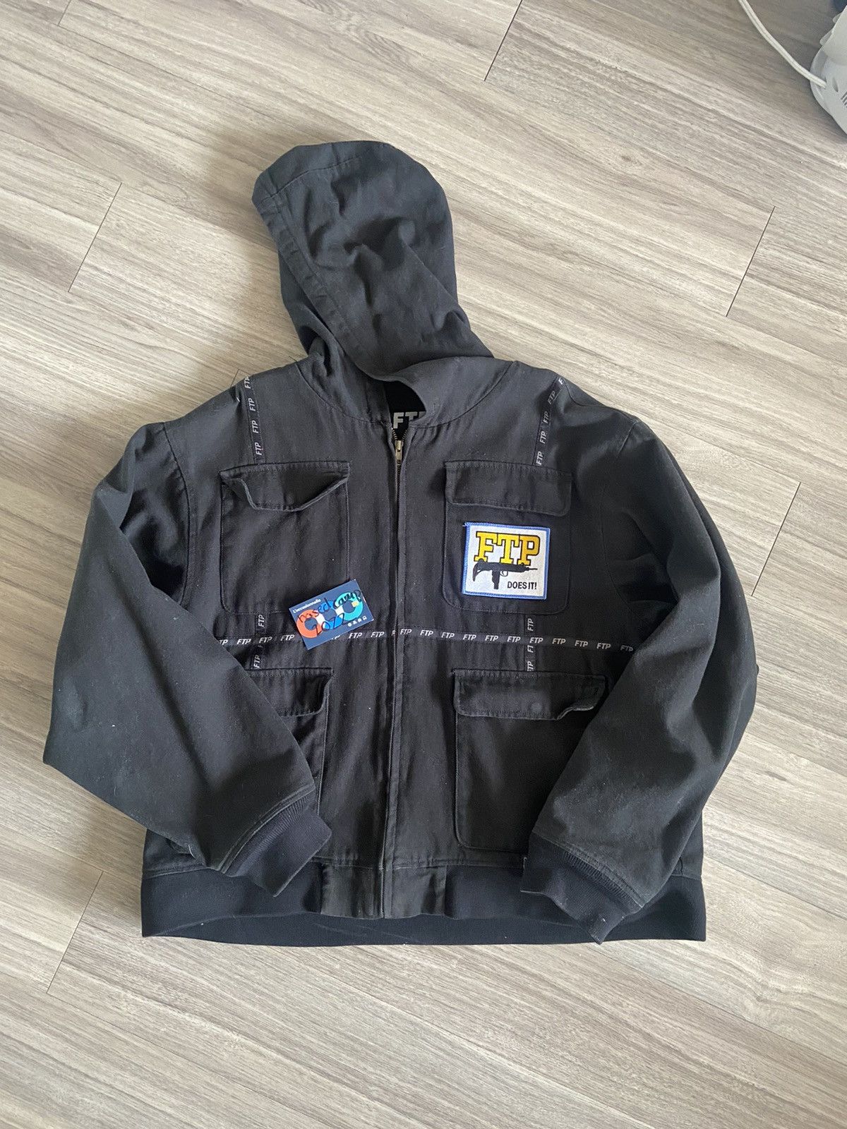 ジャケット・アウター FTP Uzi Tacticle Jacket FTP Uzi Tacticle Jacket Black Men's - FW19 - US