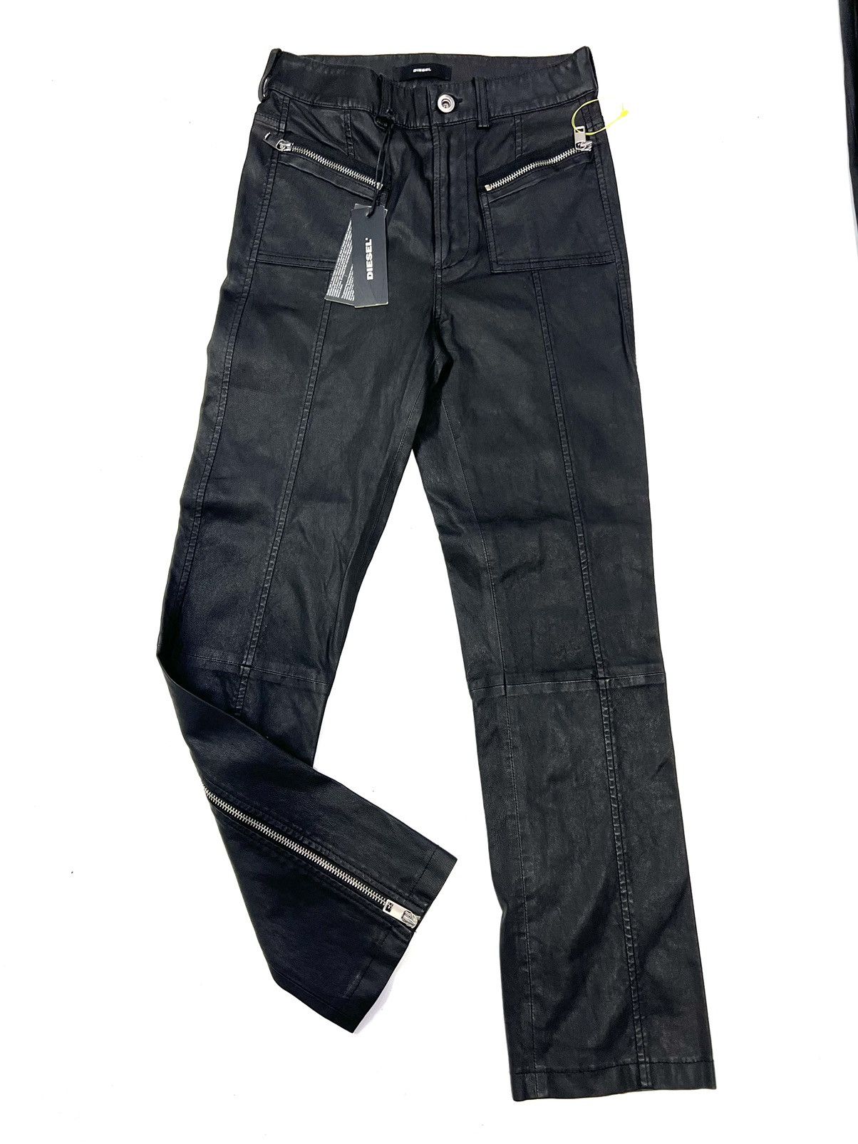 Diesel womens leather pant