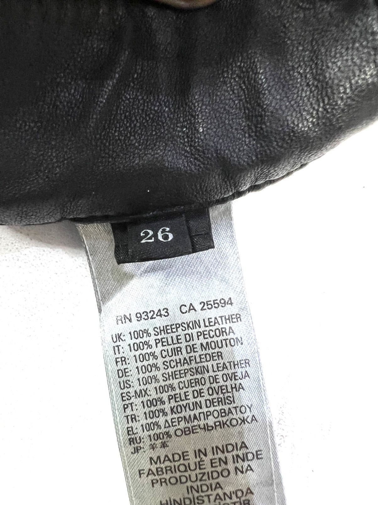 Diesel Diesel womens leather pant Size 26" / US 2 / IT 38 - 5 Thumbnail