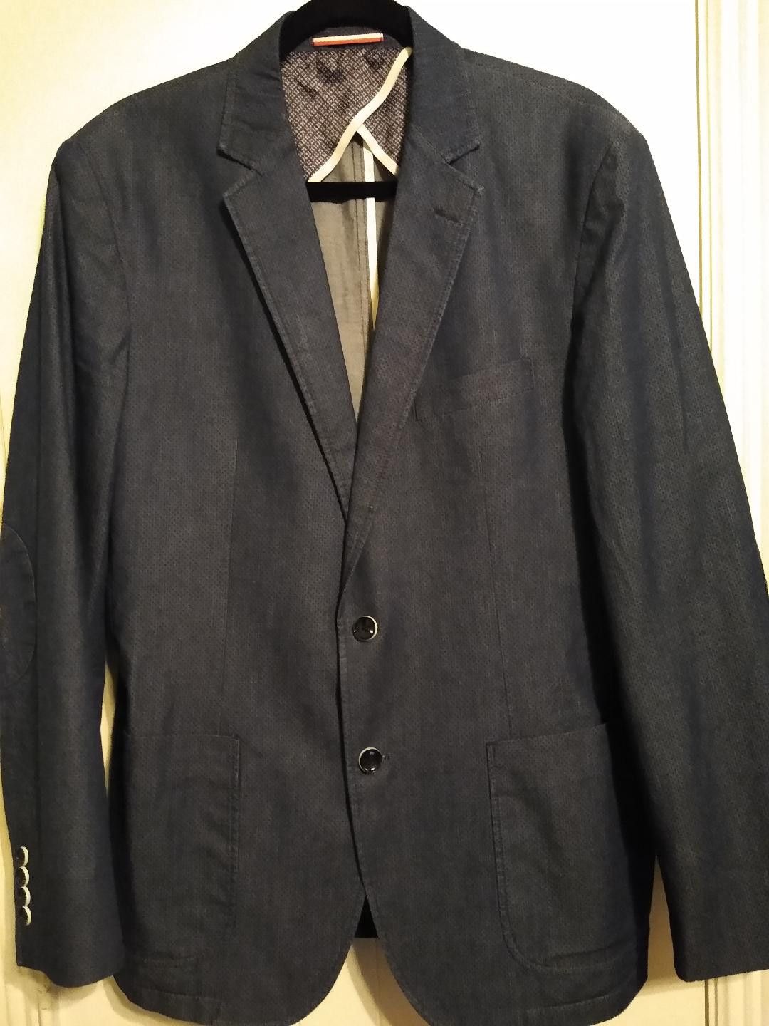 NWOT Daniel Hechter 100% Unstructured Cotton Blazer