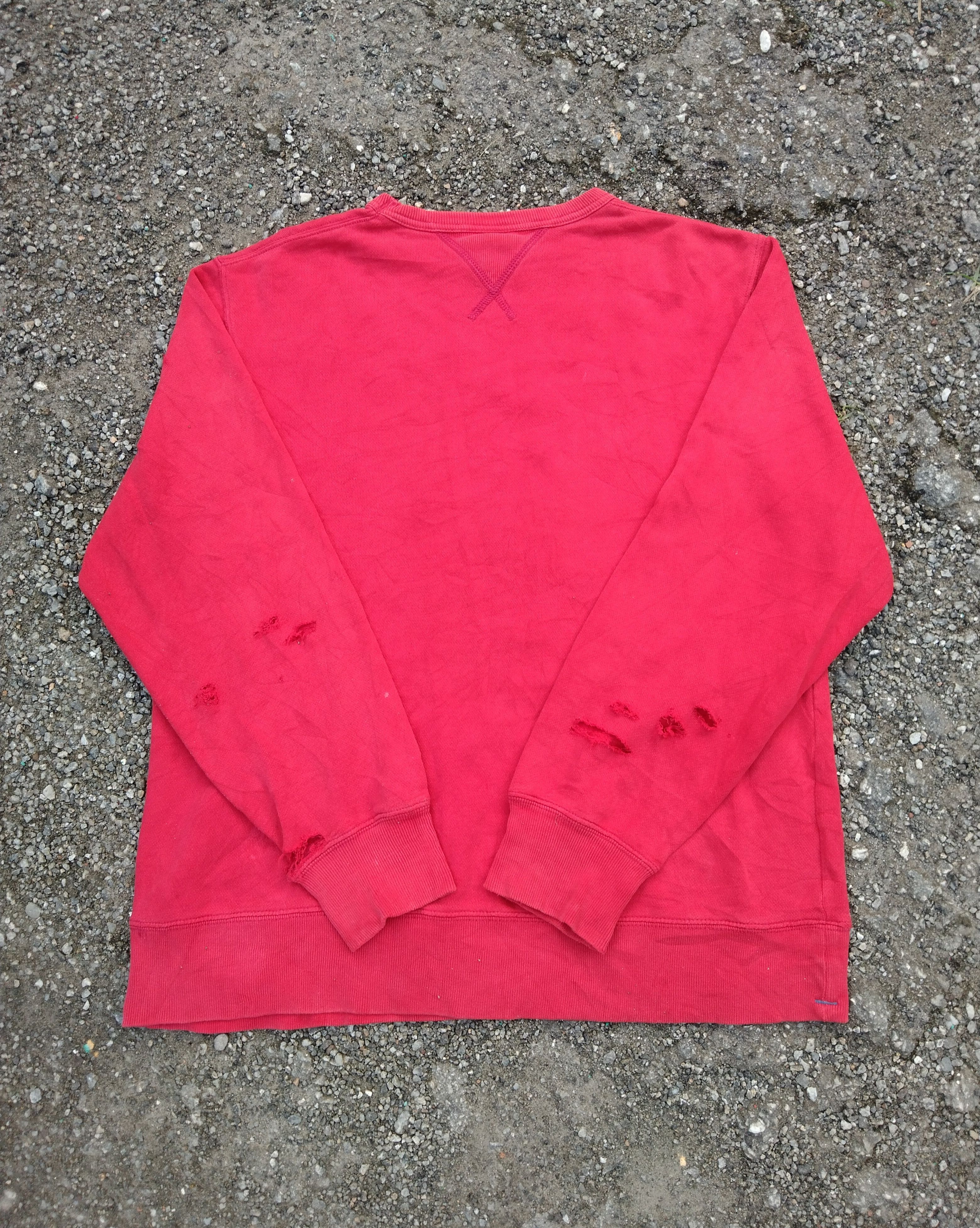 Polo Ralph Lauren × Vintage THRASHED🔥VINTAGE POLO RL SWEATSHIRT Size US S / EU 44-46 / 1 - 4 Thumbnail