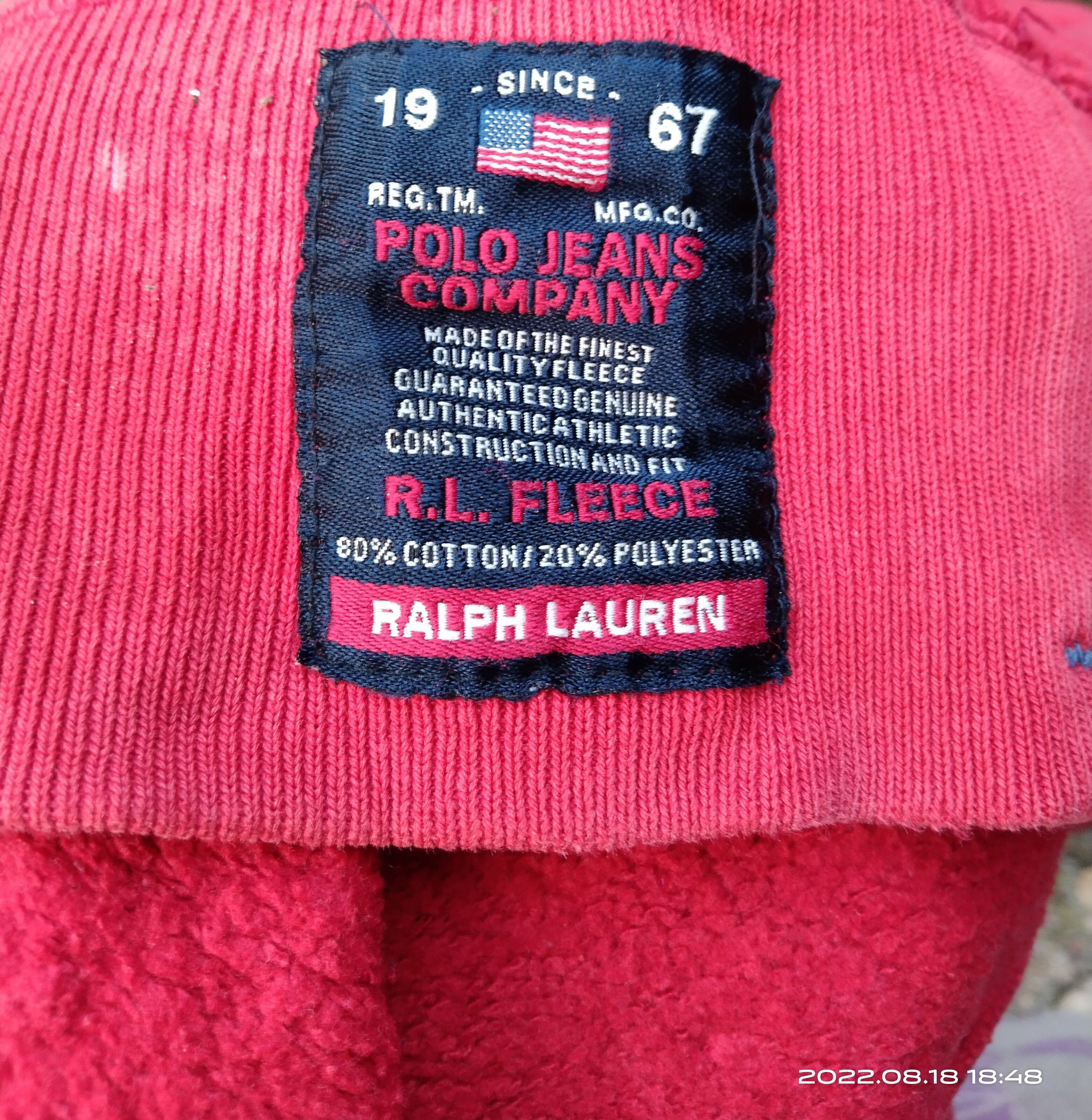 Polo Ralph Lauren × Vintage THRASHED🔥VINTAGE POLO RL SWEATSHIRT Size US S / EU 44-46 / 1 - 9 Thumbnail