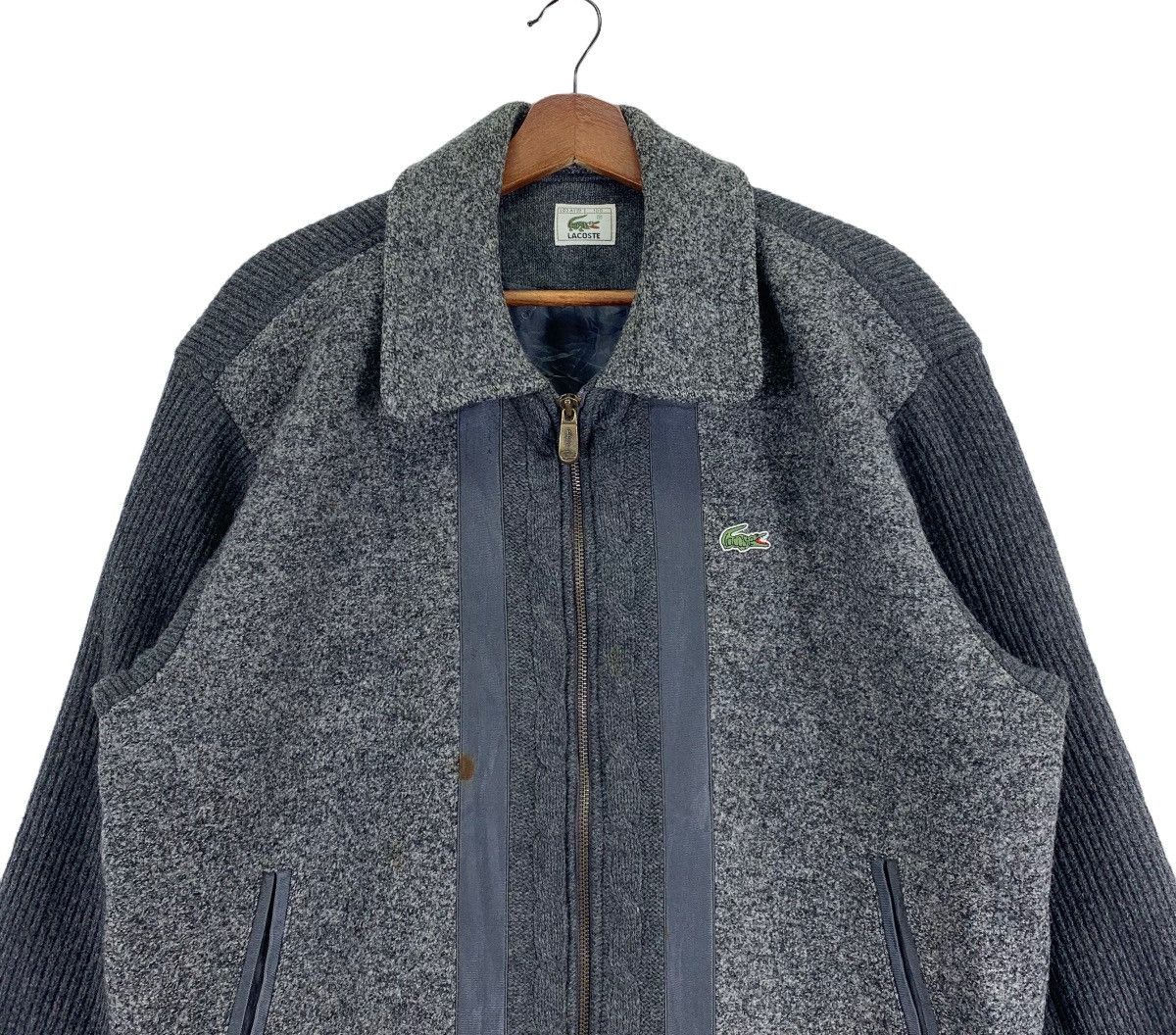Lacoste VINTAGE LACOSTE CASUAL MOD WOOL ZIPPER JACKET Size US M / EU 48-50 / 2 - 3 Thumbnail