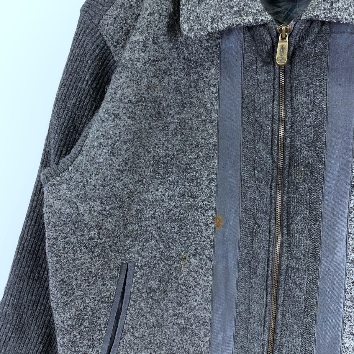 Lacoste VINTAGE LACOSTE CASUAL MOD WOOL ZIPPER JACKET Size US M / EU 48-50 / 2 - 5 Thumbnail