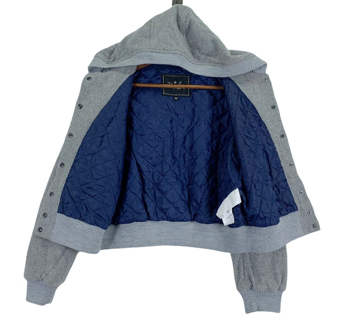Designer × agnes b. VINTAGE AGNES B. DESIGNER WOOL HOODIE WOMEN Size S / US 4 / IT 40 - 10 Thumbnail