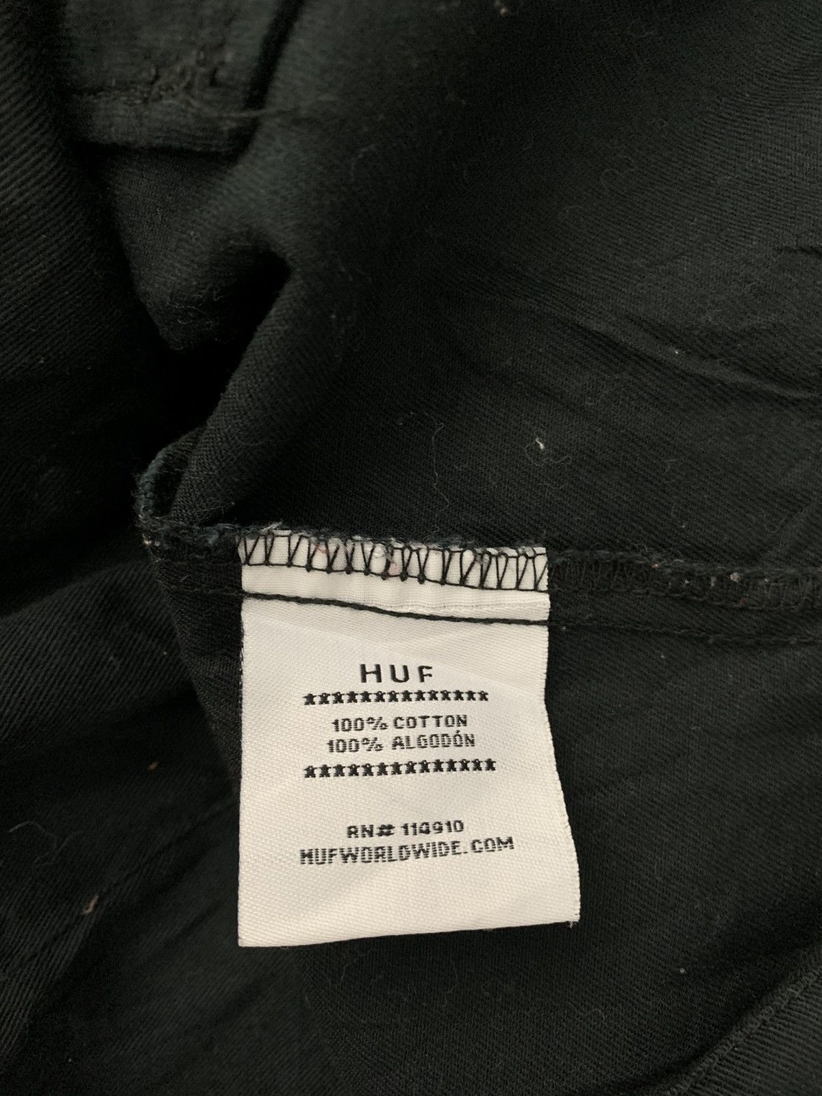 Huf Huf Mfg Co Spellout Shirt Jacket Size US XL / EU 56 / 4 - 6 Thumbnail