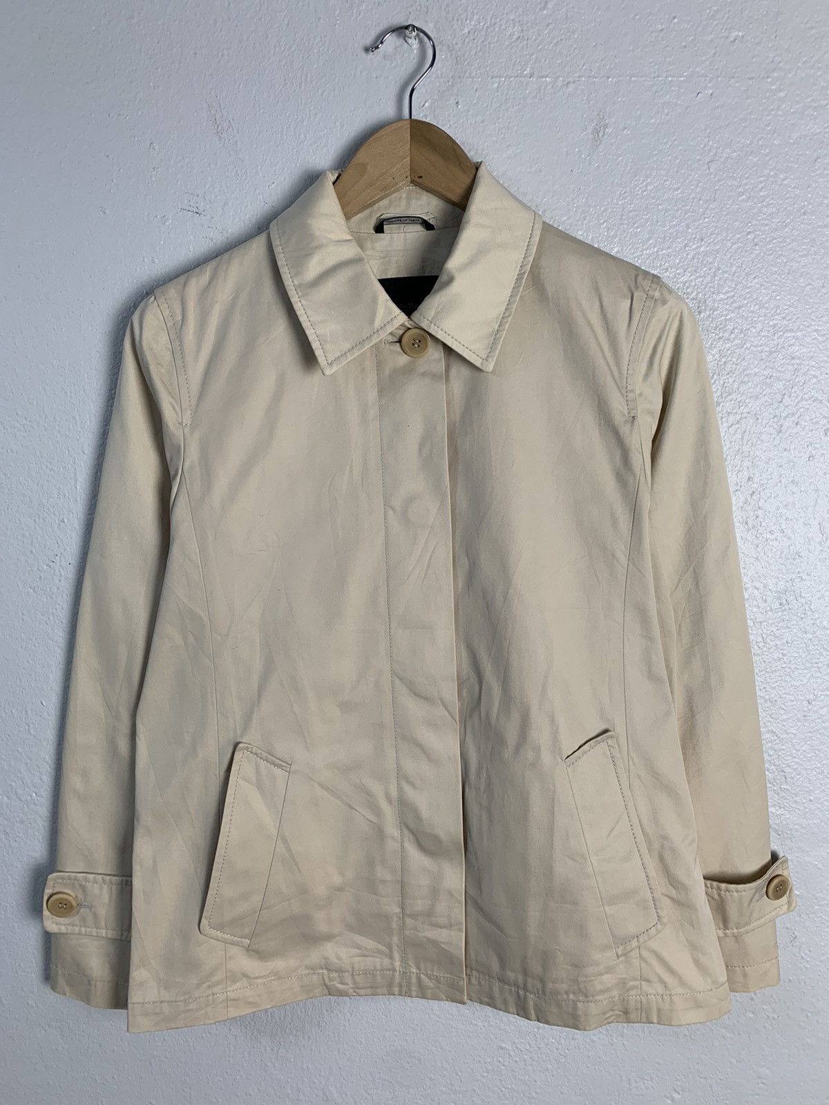 image of Max Mara Weekend Line Jacket in Cream, Women's (Size Small)