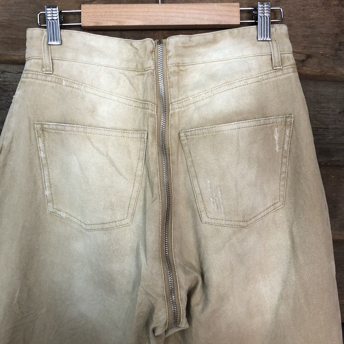 Japanese Brand Jouetie distressed faded Brown Tactical Cargo Pants #c1016 Size US 26 / EU 42 - 11 Thumbnail