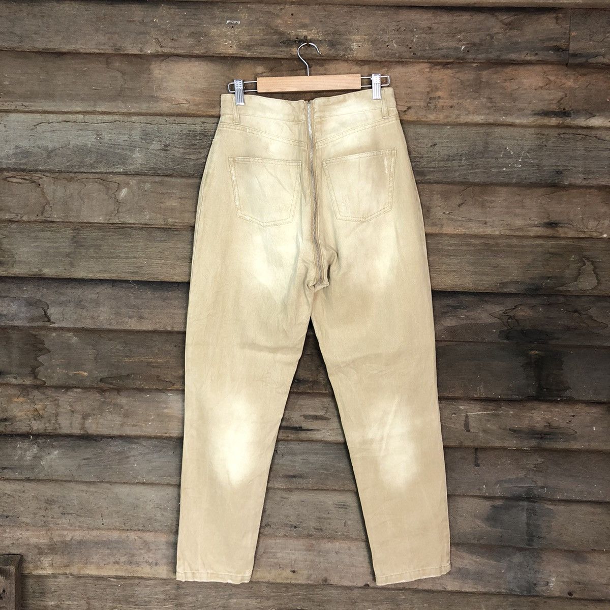 Japanese Brand Jouetie distressed faded Brown Tactical Cargo Pants #c1016 Size US 26 / EU 42 - 8 Thumbnail