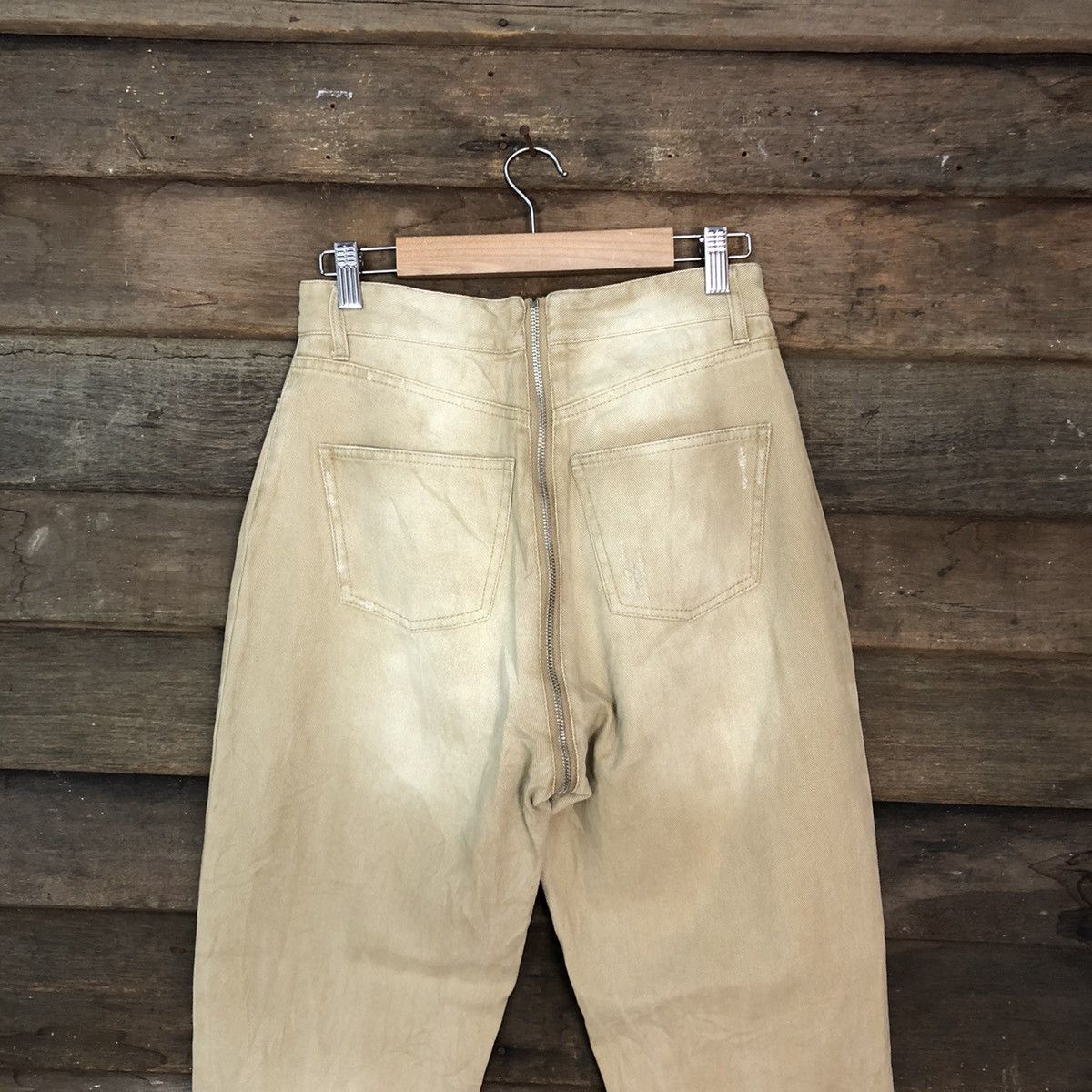 Japanese Brand Jouetie distressed faded Brown Tactical Cargo Pants #c1016 Size US 26 / EU 42 - 9 Thumbnail
