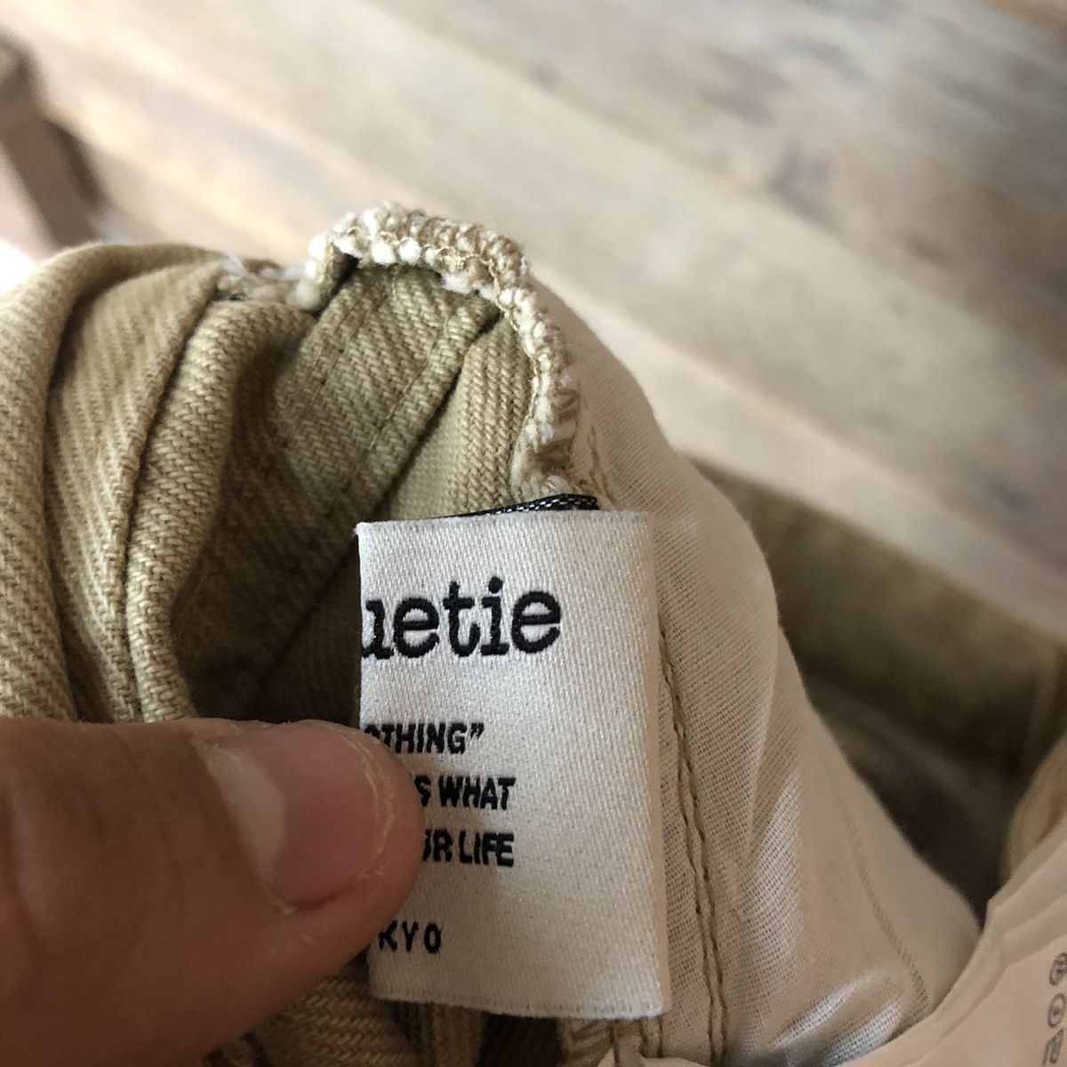 Japanese Brand Jouetie distressed faded Brown Tactical Cargo Pants #c1016 Size US 26 / EU 42 - 15 Thumbnail