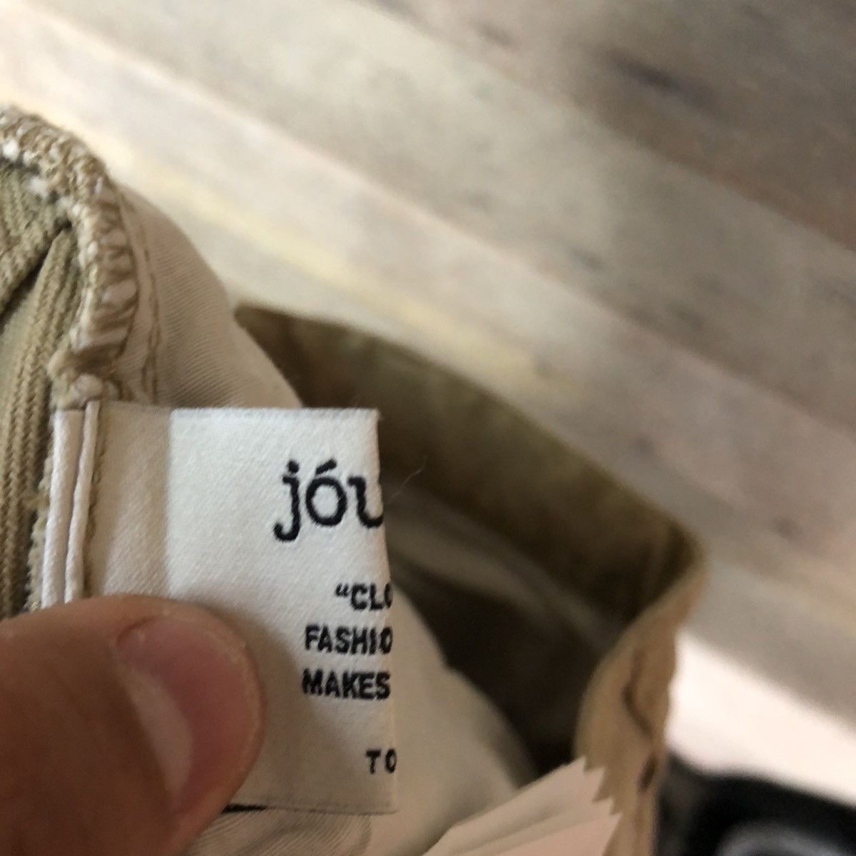 Japanese Brand Jouetie distressed faded Brown Tactical Cargo Pants #c1016 Size US 26 / EU 42 - 13 Thumbnail
