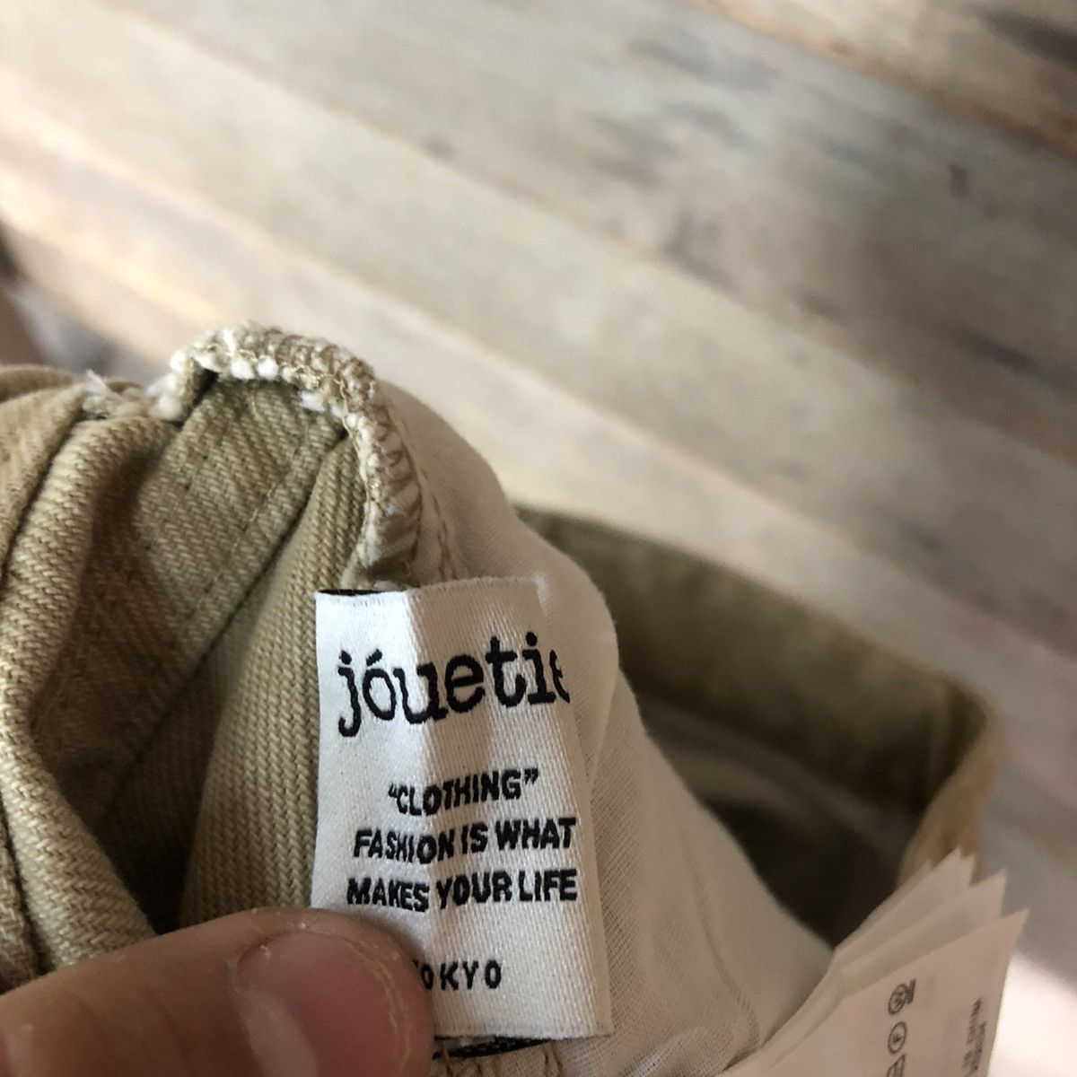 Japanese Brand Jouetie distressed faded Brown Tactical Cargo Pants #c1016 Size US 26 / EU 42 - 14 Thumbnail