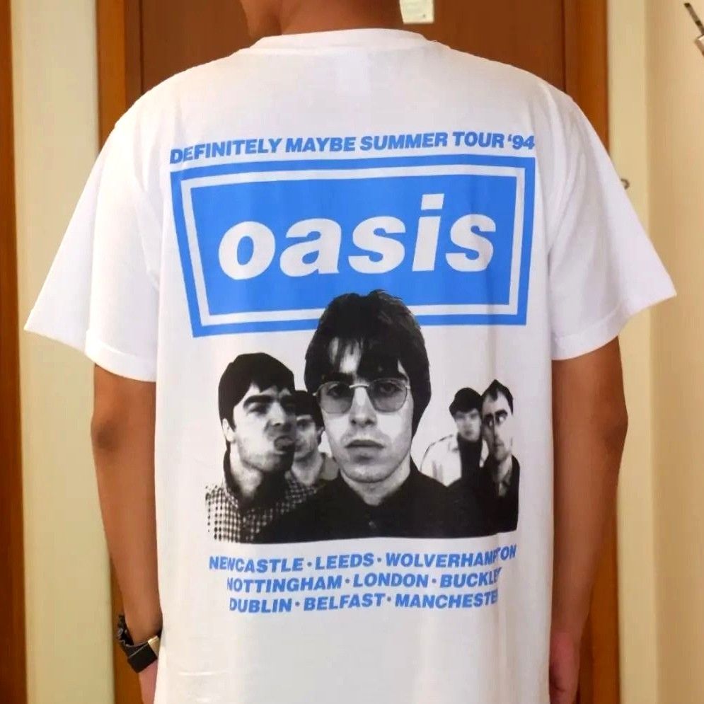 Band Tees × Rap Tees × Vintage Oasis Definitely Maybe Summer Tour