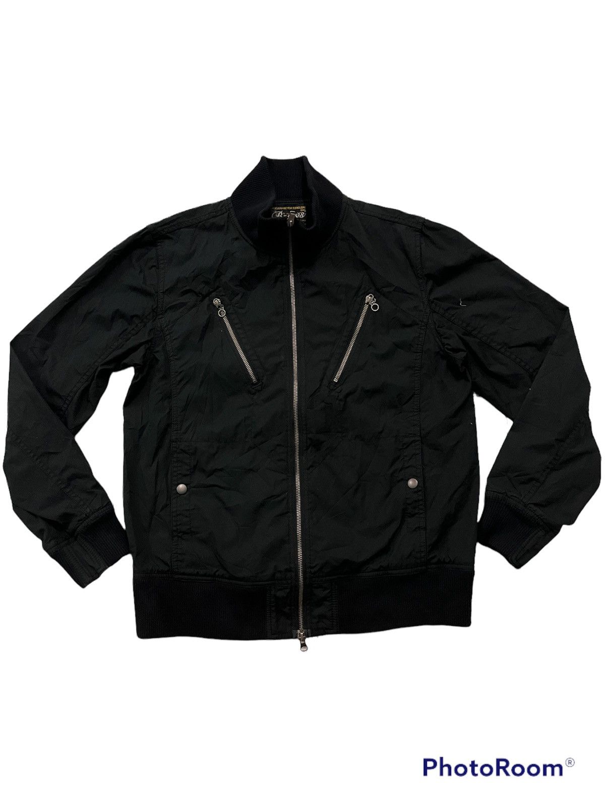 Beams Plus Beams zipper bomber jacket ( punk style ) | Grailed