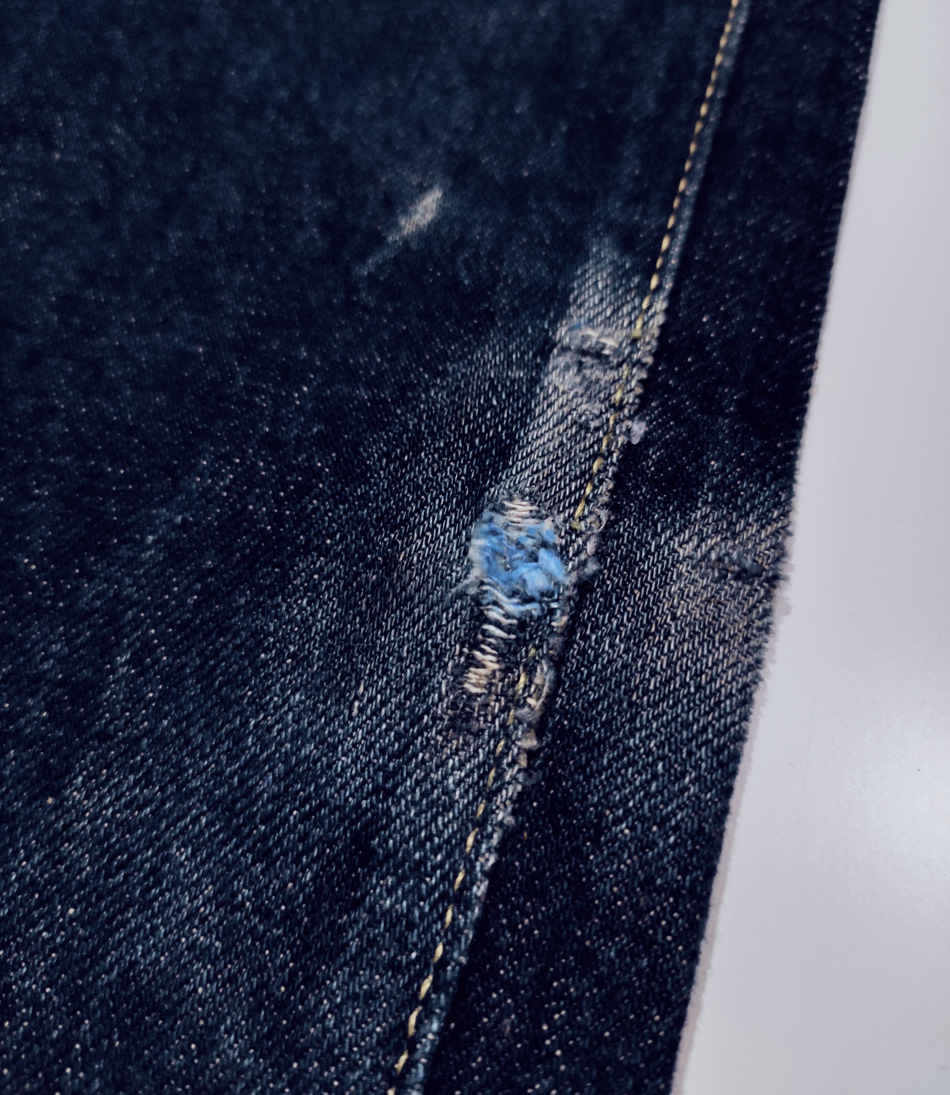 Vintage Red Selvage Japanese Blue Denim